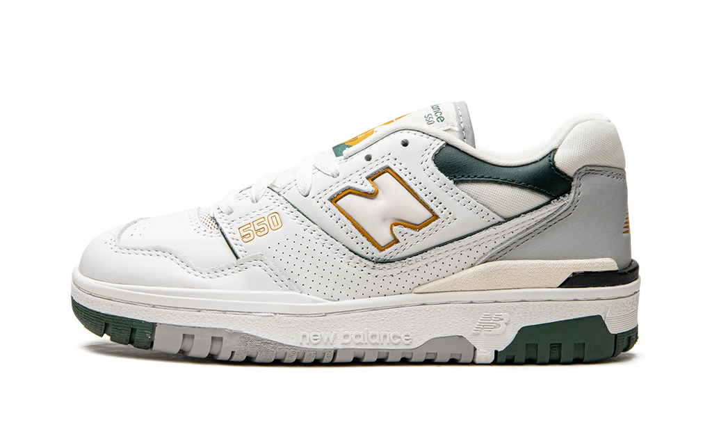 550 "White / Nightwatch Green" BB550PWC