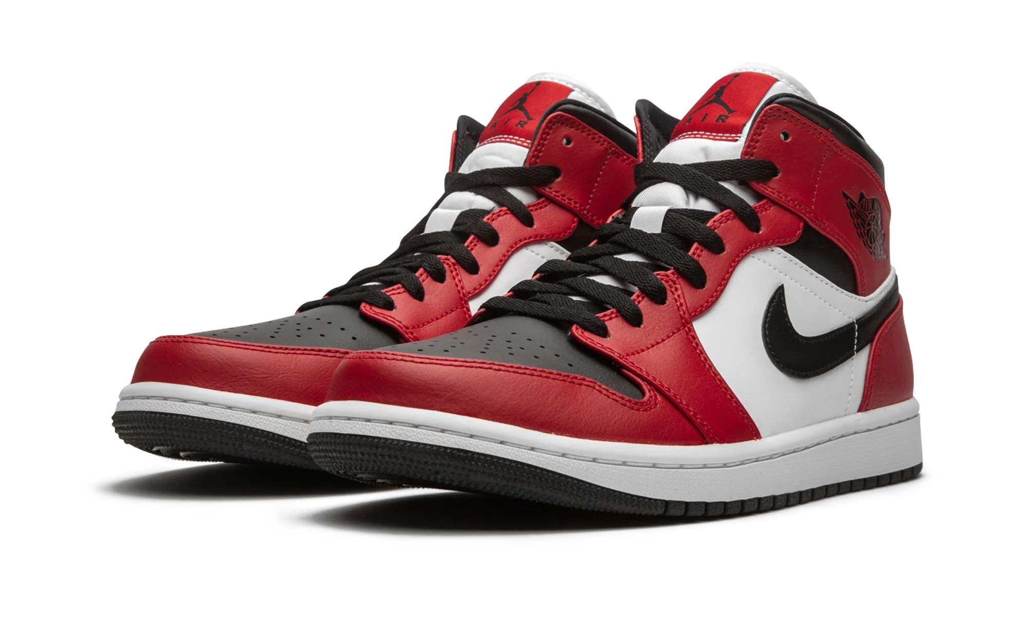 Air Jordan 1 Mid "Chicago Black Toe" 554724 069