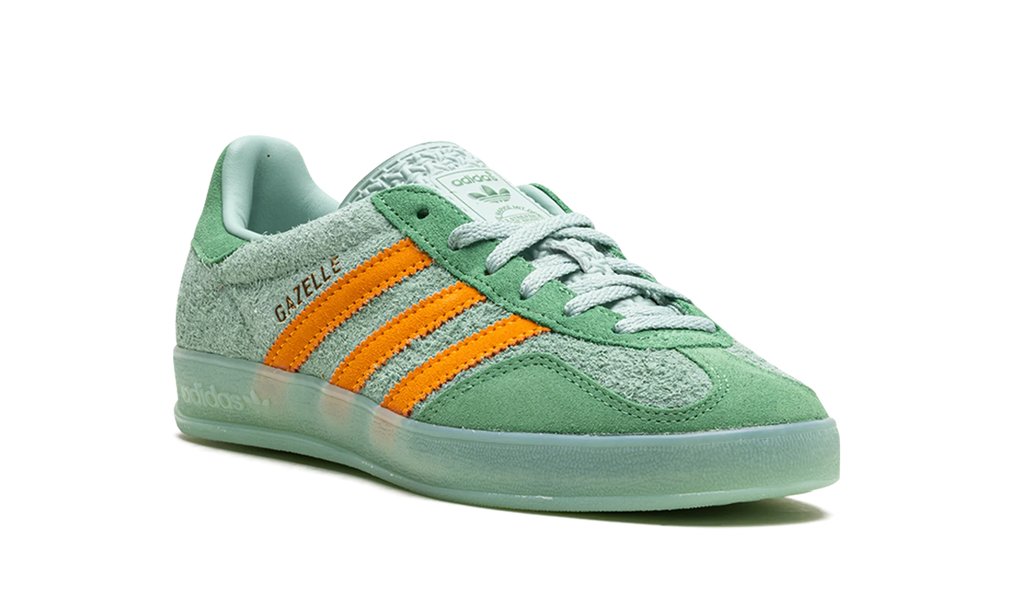 Gazelle Indoor WMNS "Hazy Green Crew Yellow" IG6783
