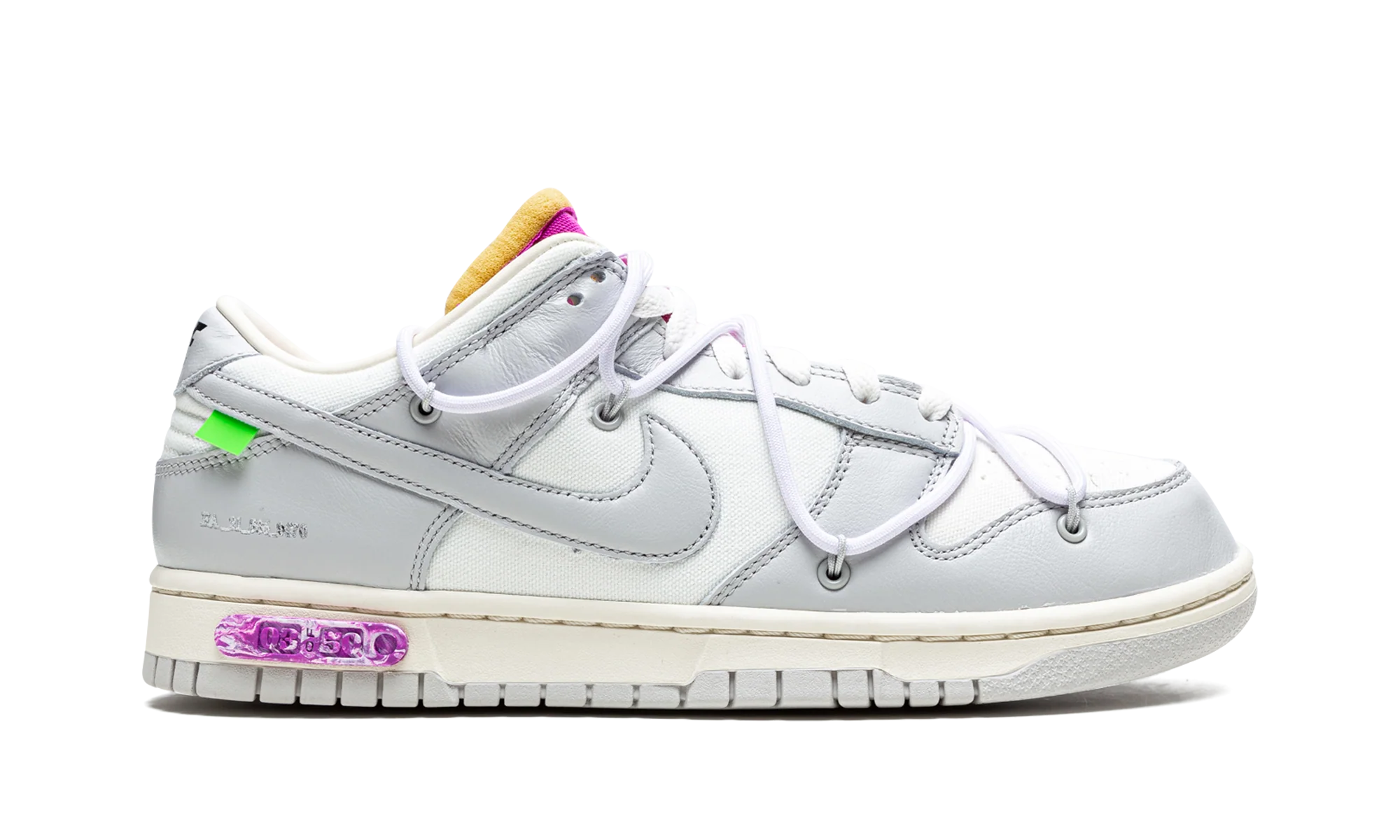 Dunk Low "Off-White - Lot 03" DM1602 118