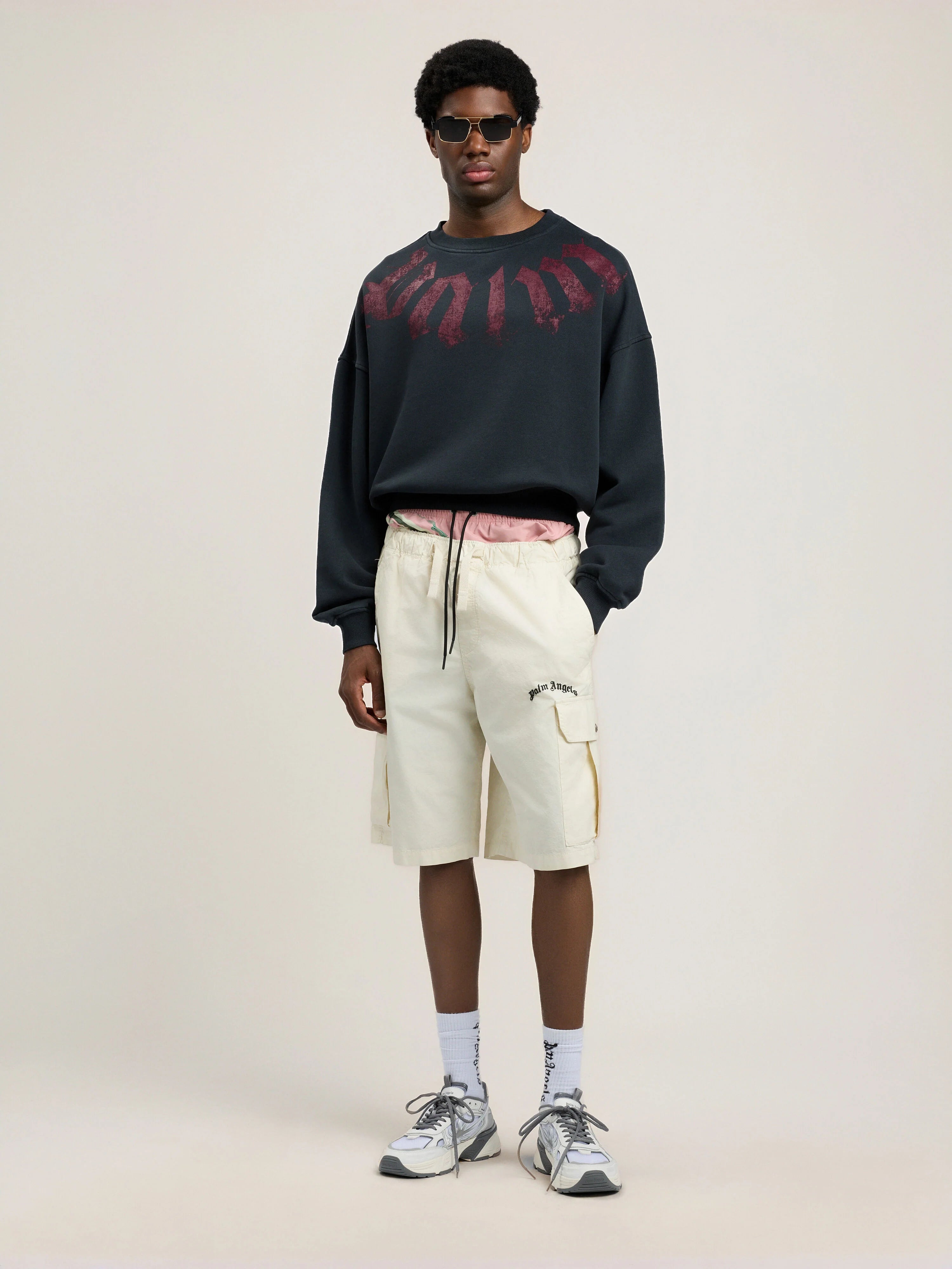 Big Neck Logo Loose Sweatshirt