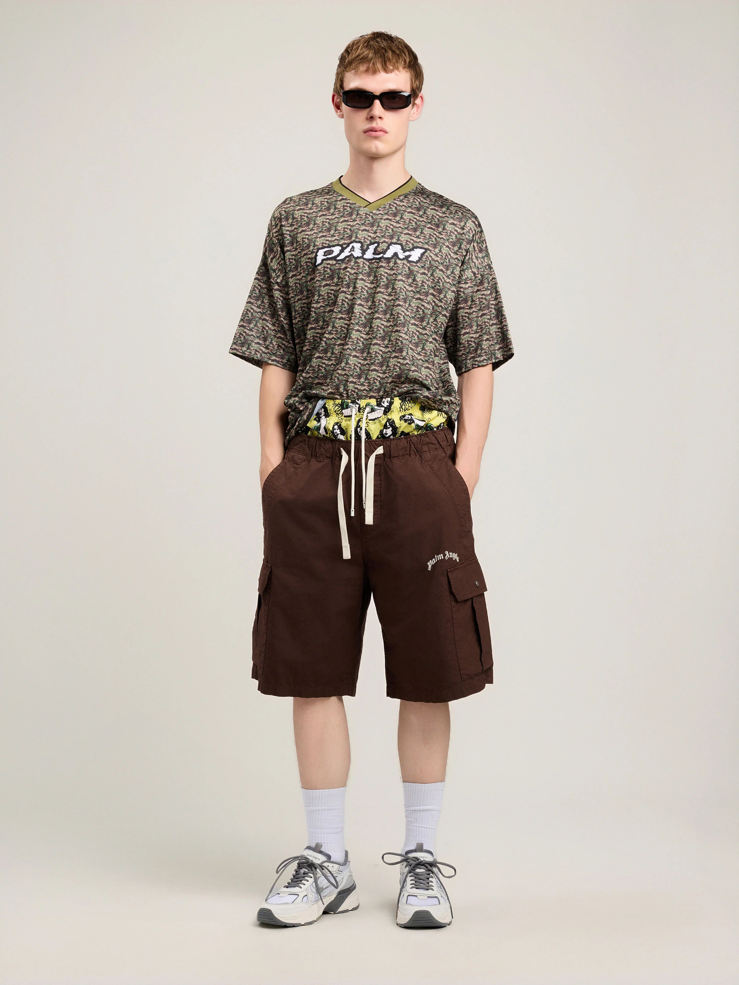 Camo Allover Palm Sport T-Shirt