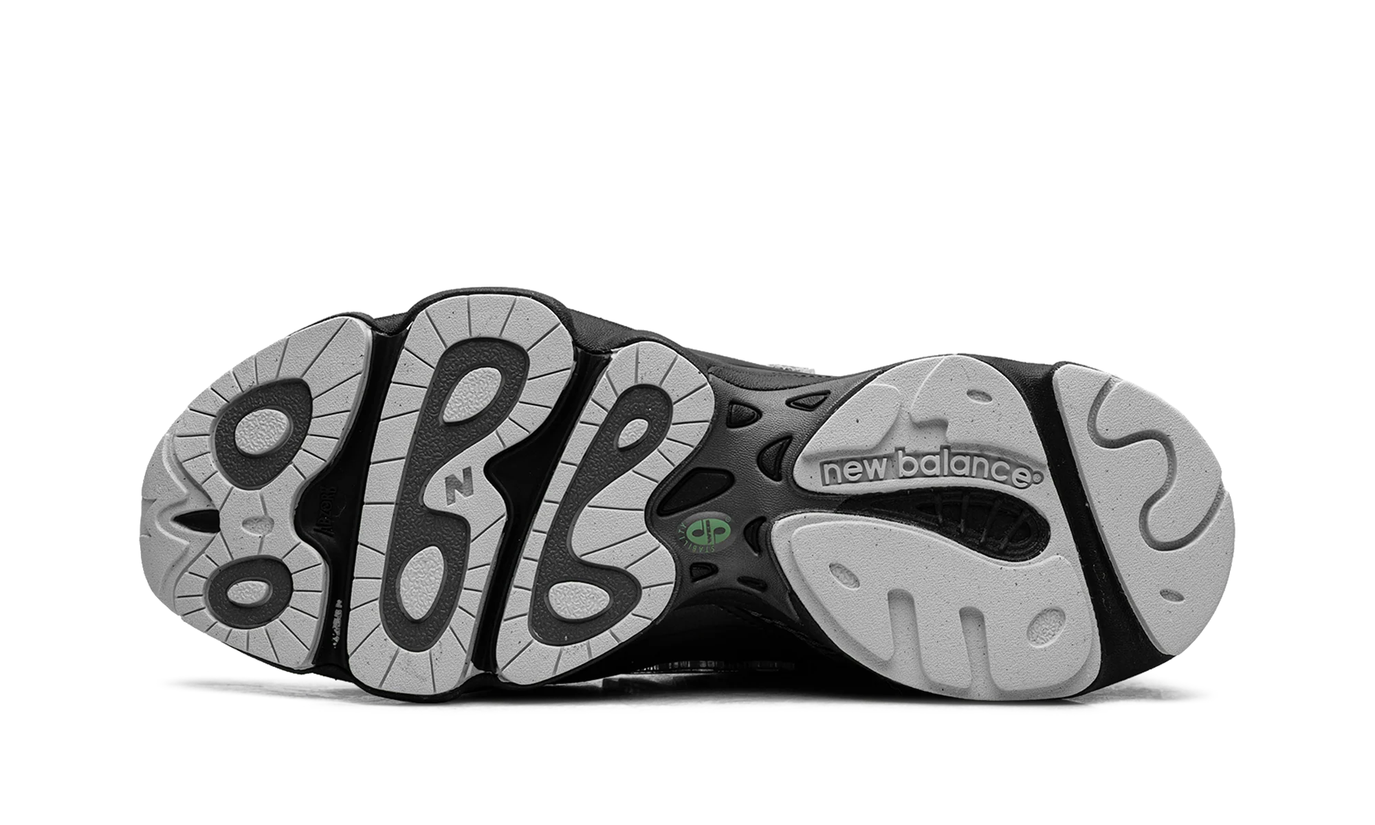 1000 "Dark Silver Metallic/Lime Leaf" M1000T