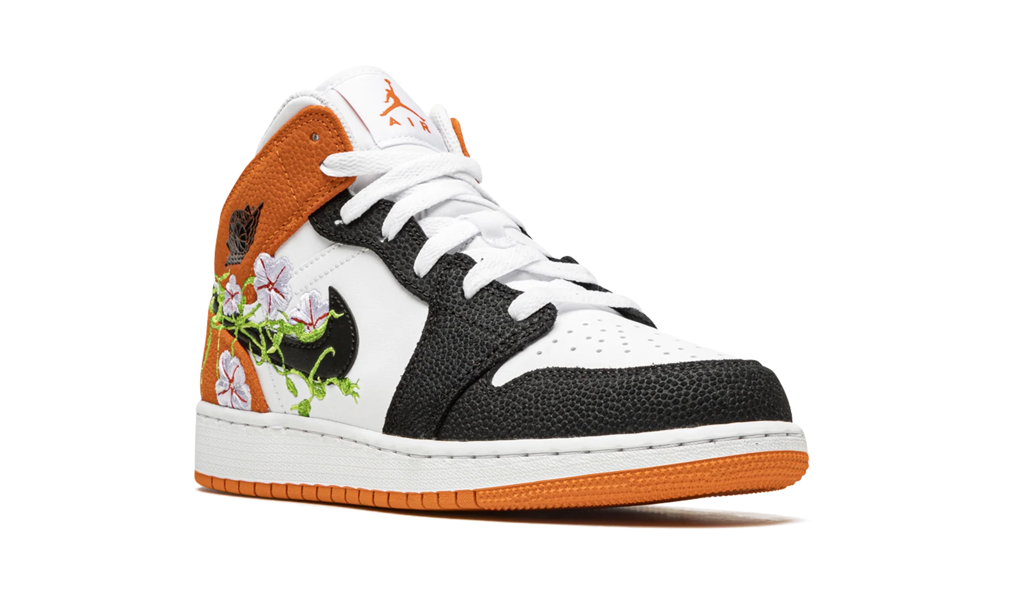 Air Jordan 1 Mid GS "Basketball Blossom" DQ8390 100