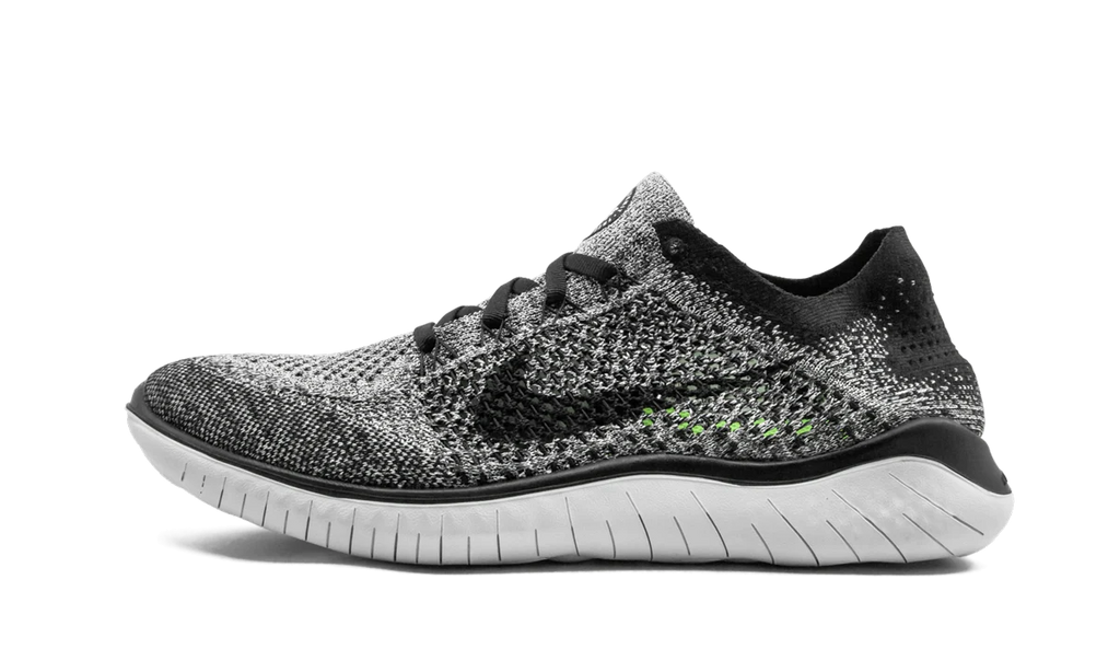 Free RN Flyknit 2018 "Oreo" 942838 101