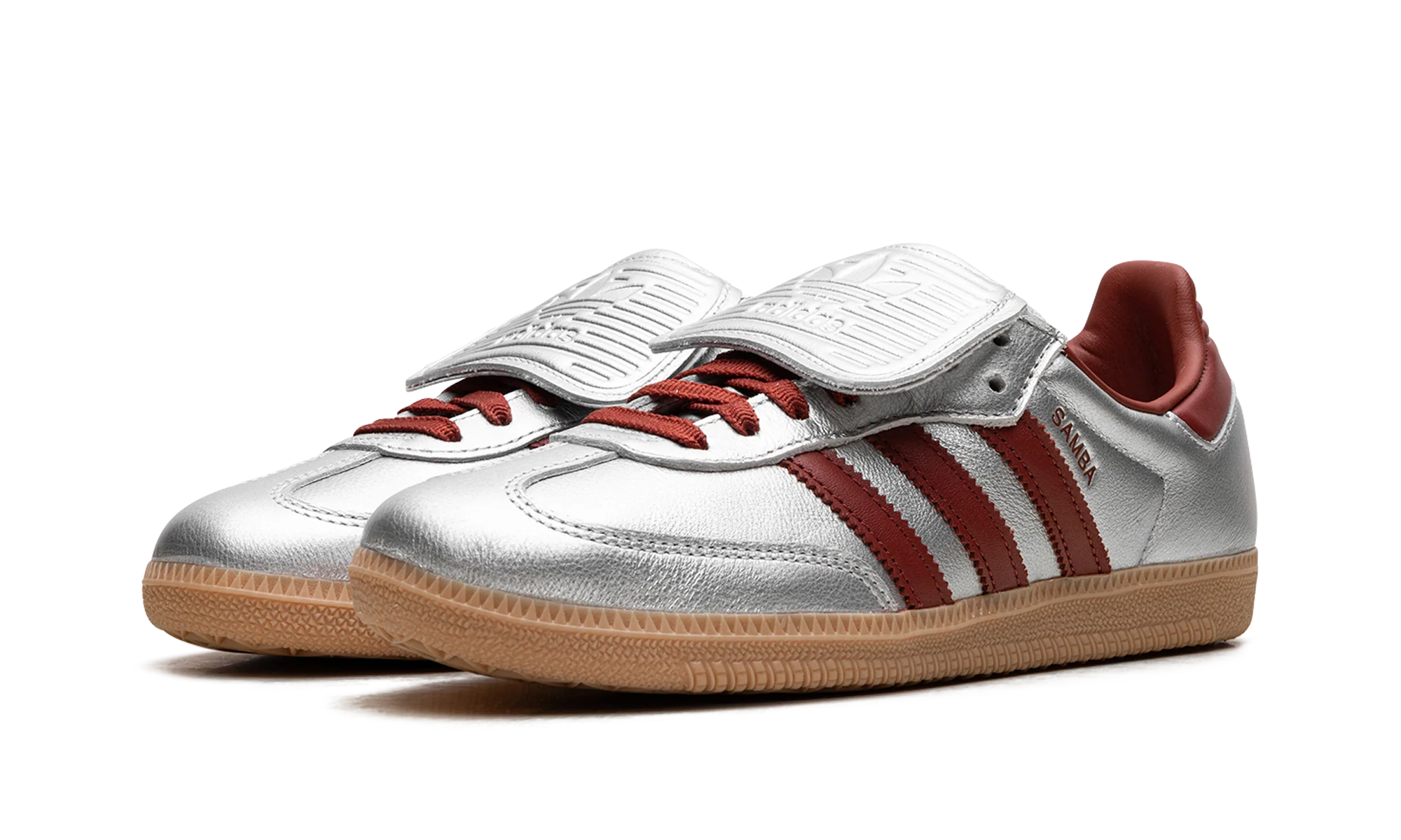 Samba LT WMNS "Silver Metallic Ruby Gum" JH5707