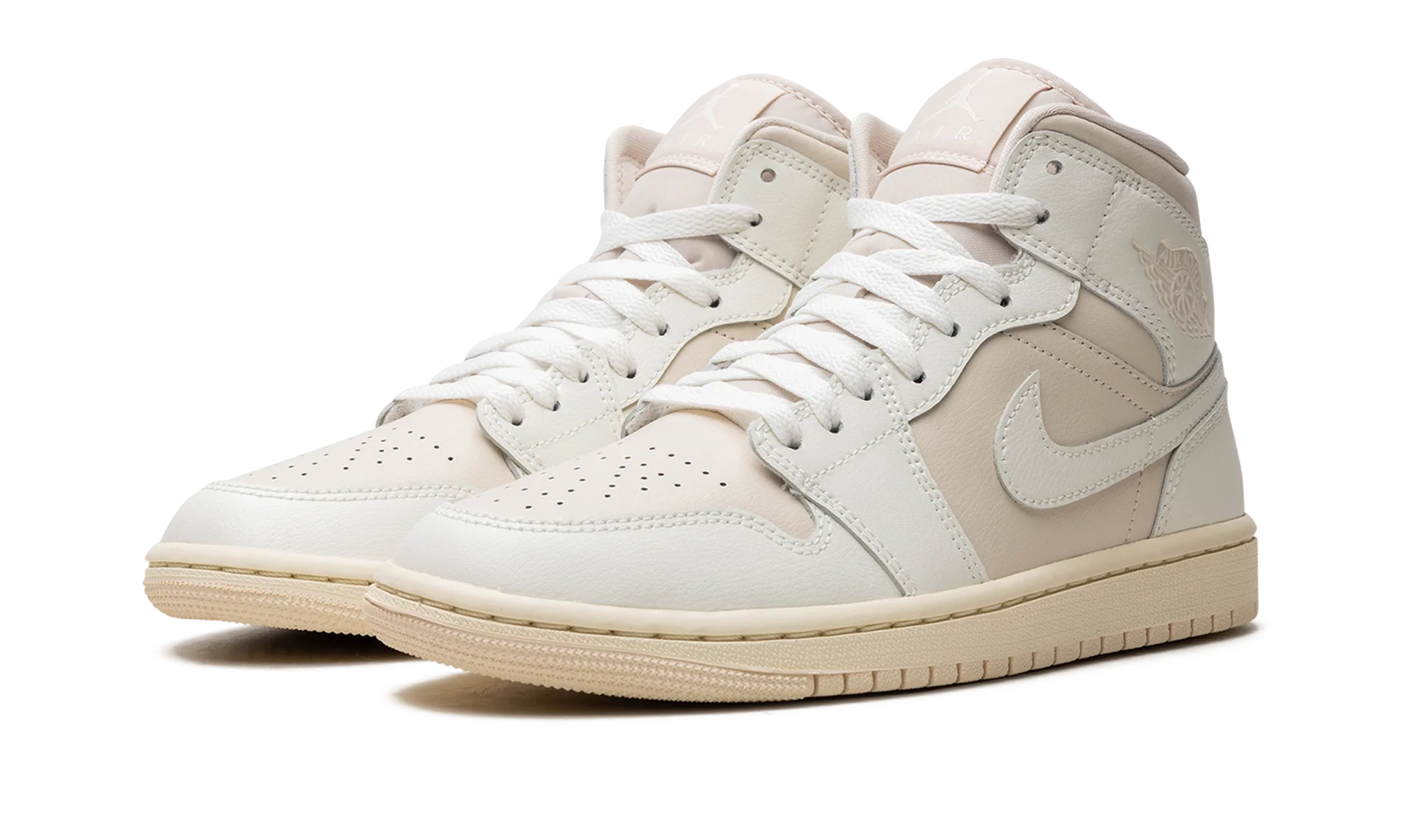 Air Jordan 1 WMNS "White / Light Tan" BQ6472 201
