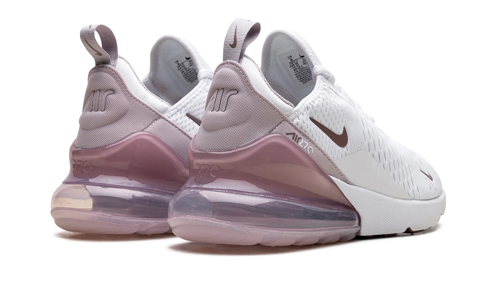 AIR MAX 270 WMNS "White Smokey Mauve Black Platinum Violet" AH6789 120