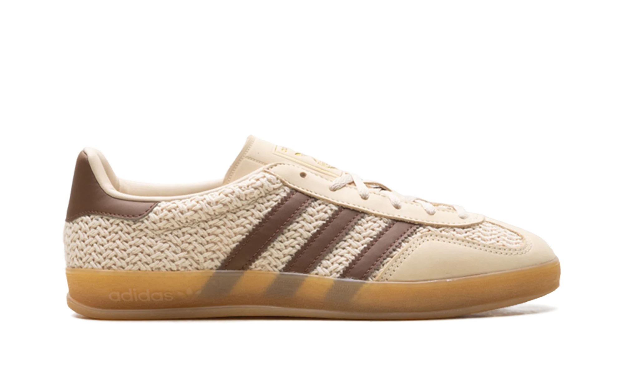 Gazelle Indoor "Cream/Brown Knit" JS1418