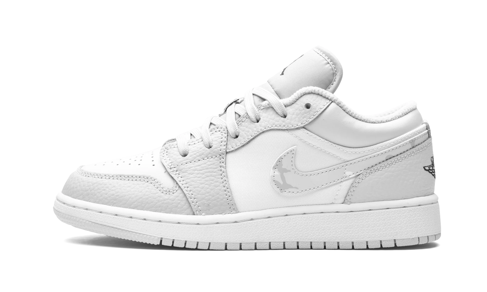 Air Jordan 1 Low SE GS "Grey Camo Swoosh" DD3234 100