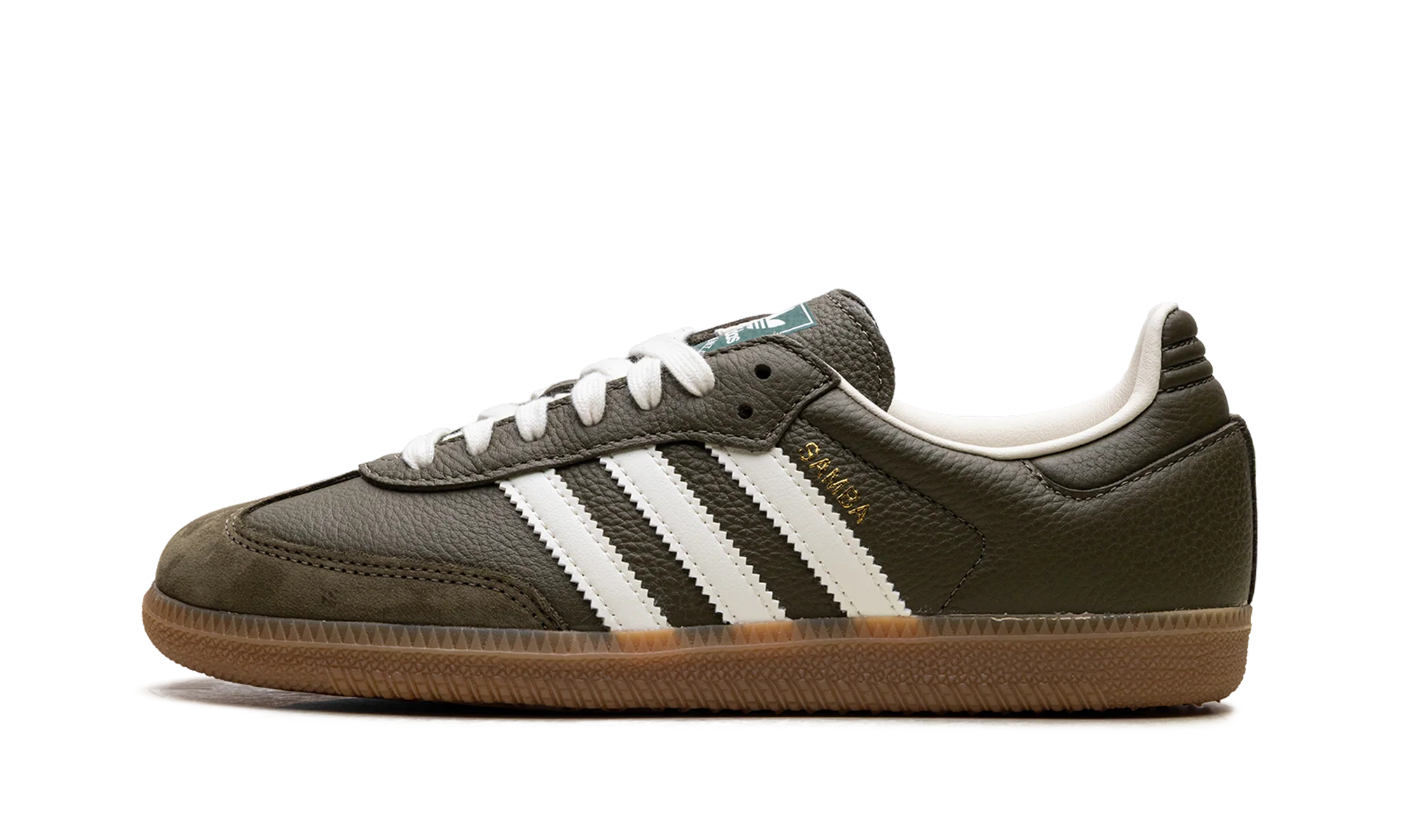 Samba OG "med dark khaki/off-white/gum" JR0890