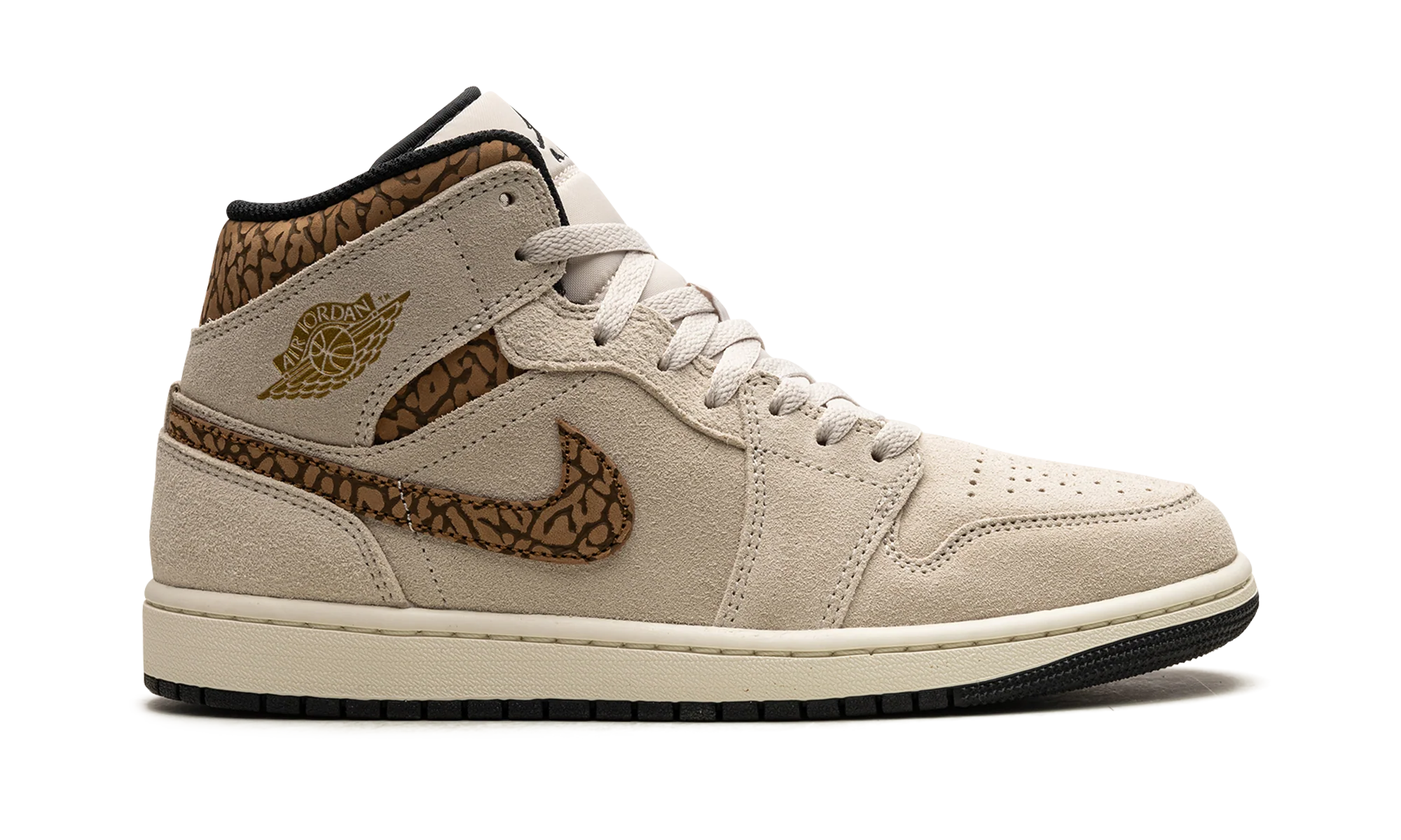 Air Jordan 1 Mid "Brown Elephant" DZ4129 102