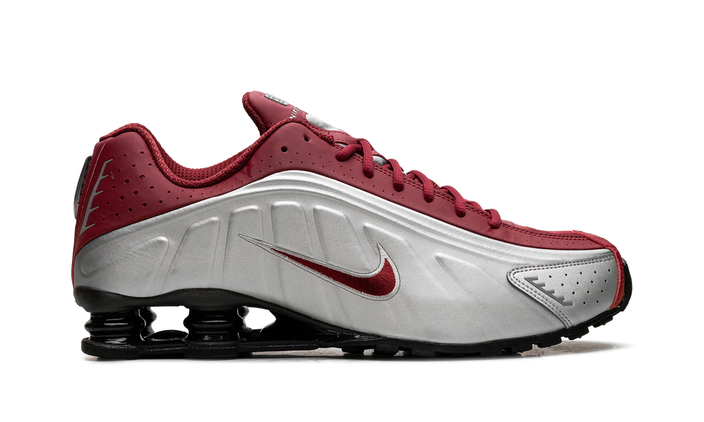 Shox R4 "Metallic Silver Black Crimson" HQ1988 009