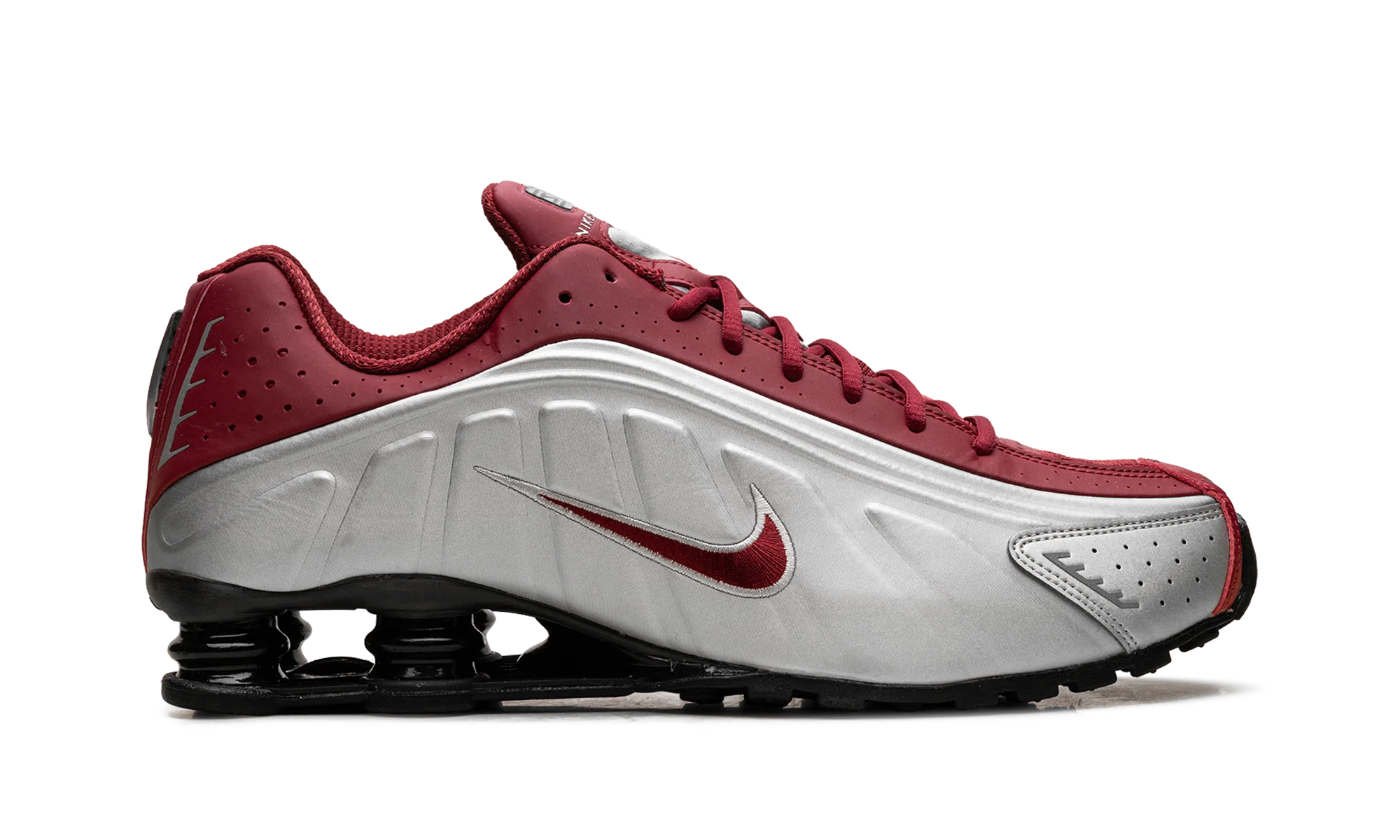 Shox R4 "Metallic Silver Black Crimson" HQ1988 009