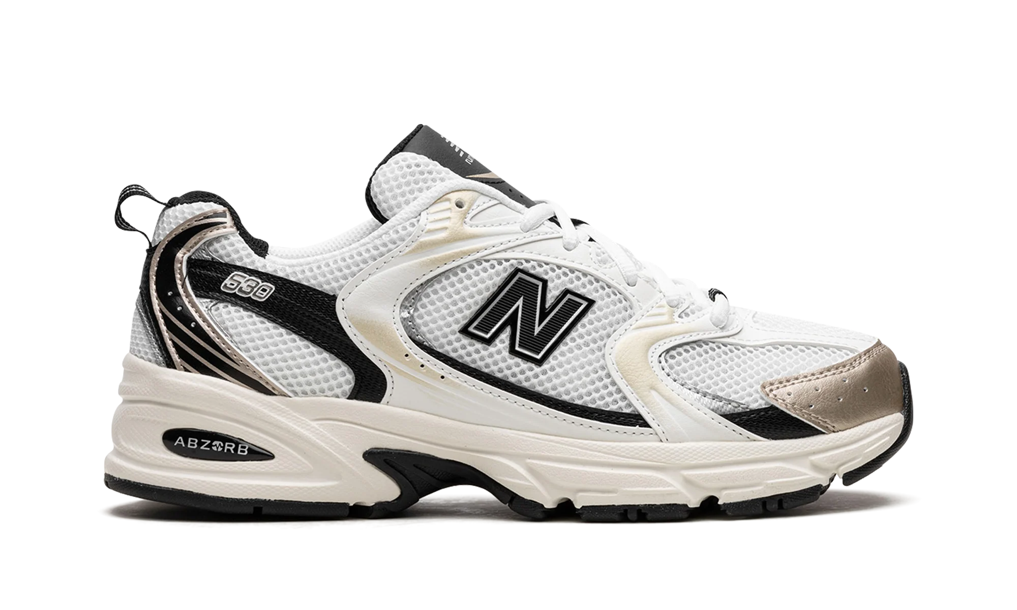 530 "White / Gold / Black" MR530TC