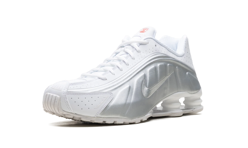 Shox R4 "White Bright Crimson Metallic Silver" HQ1988 101