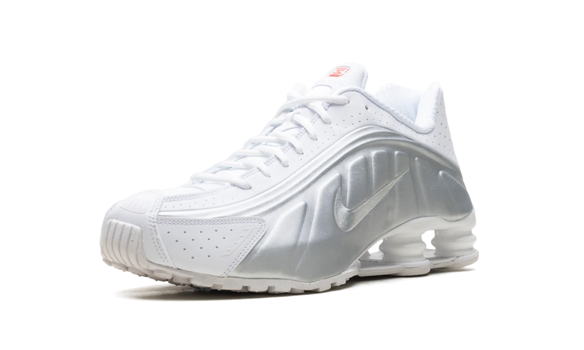 Shox R4 "White Bright Crimson Metallic Silver" HQ1988 101