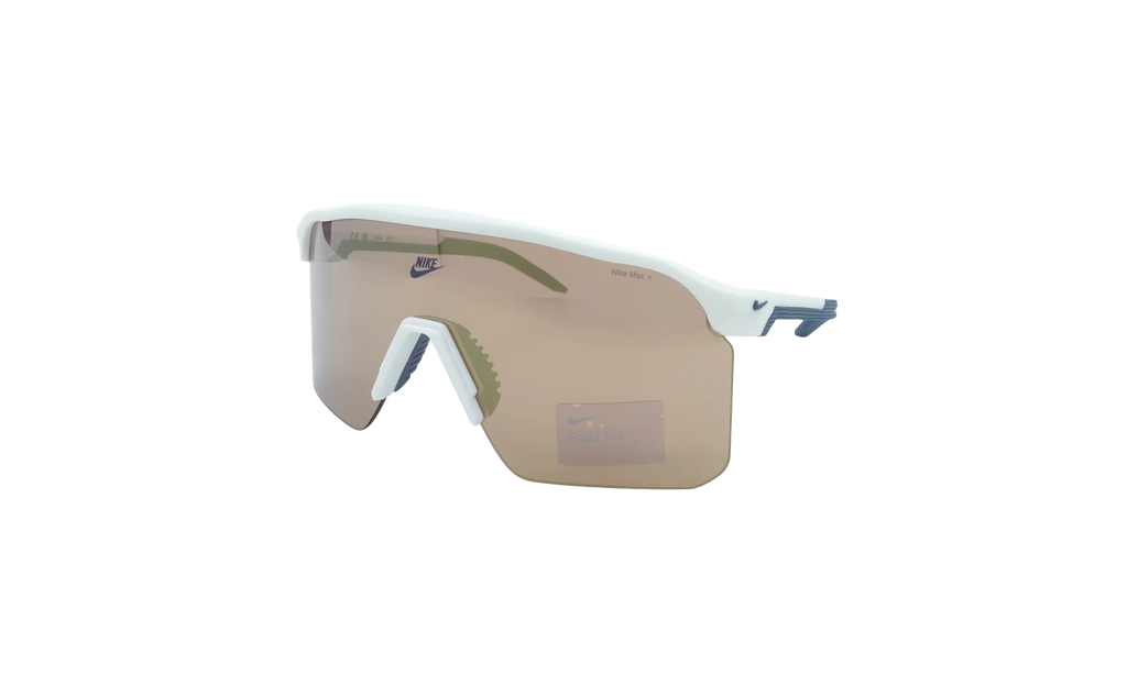 Expedition Shield E Sunglasses "Matte Summit White" IB6563X 121