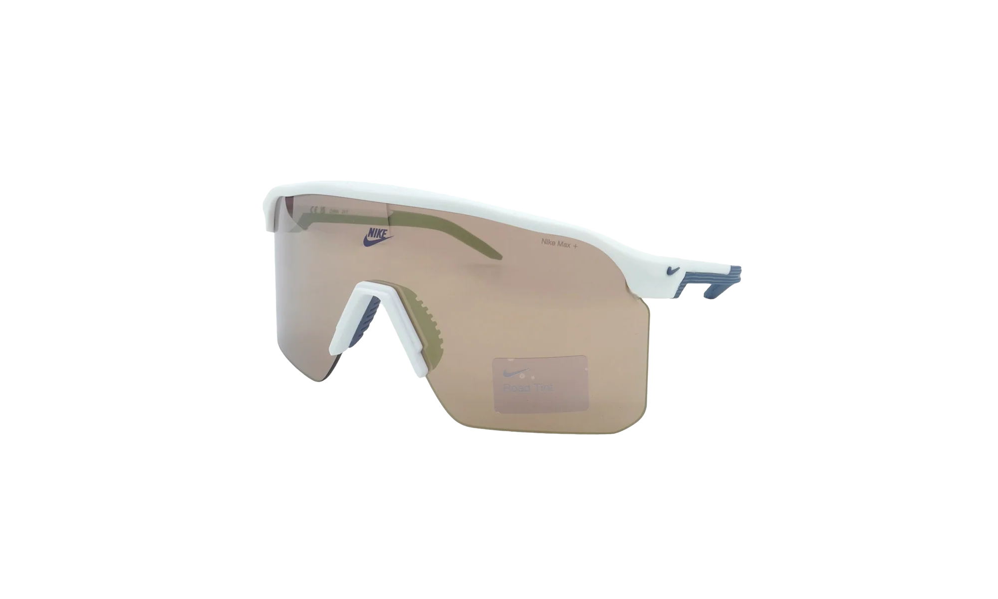 Expedition Shield E Sunglasses "Matte Summit White" IB6563X 121