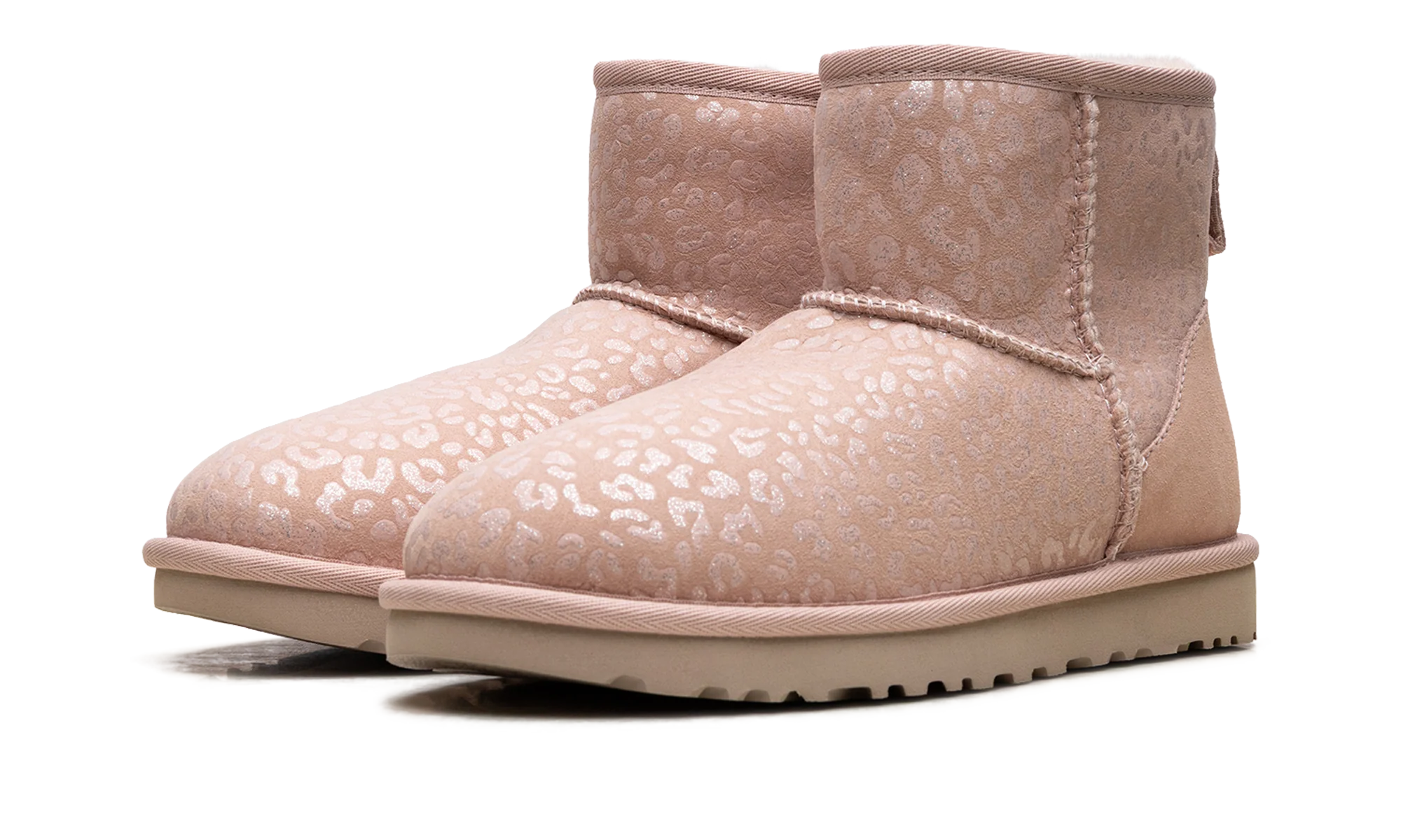 Classic Mini WMNS "Snow Leopard Fleece Lined Pink" 1113494 QRT