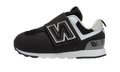 574 Hook and Loop TD "Black Silver Metallic" NW574BK