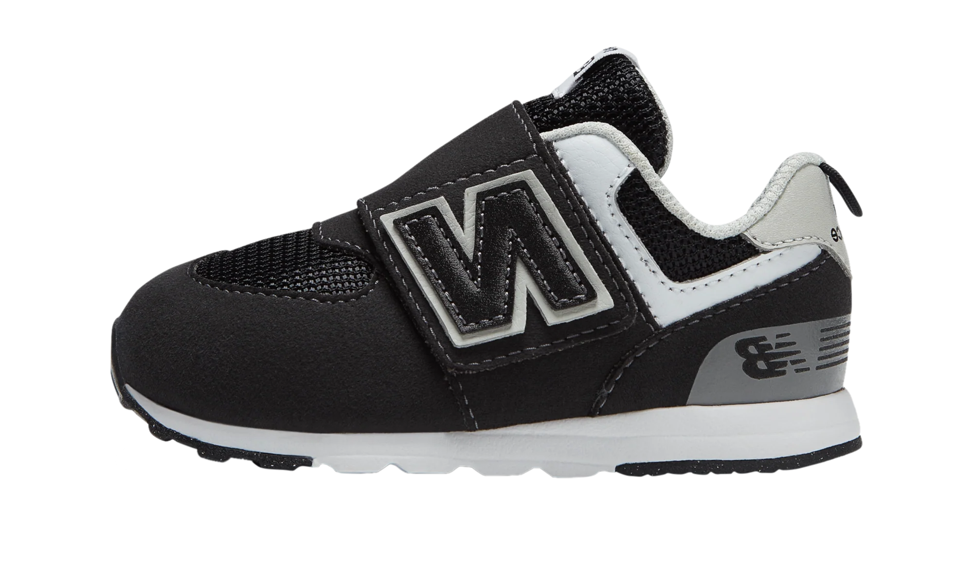 574 Hook and Loop TD "Black Silver Metallic" NW574BK