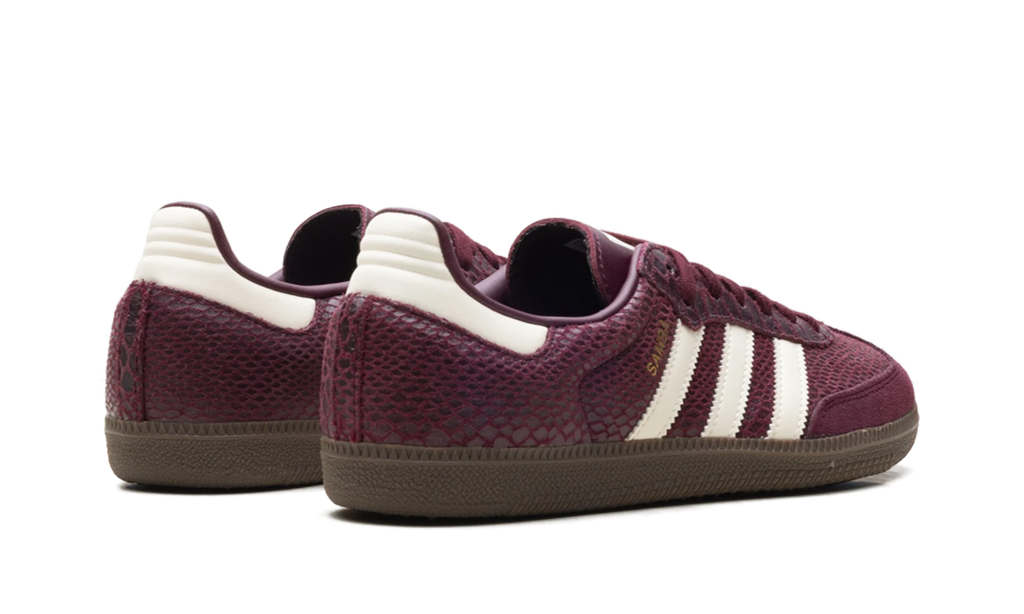 Samba OG WMNS "Snakeskin Maroon Cream White" IH3979