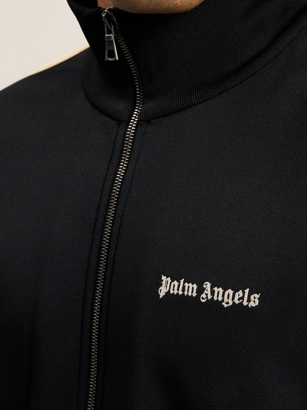CLASSIC LOGO TRACK JACKET BLACK - OFF WH