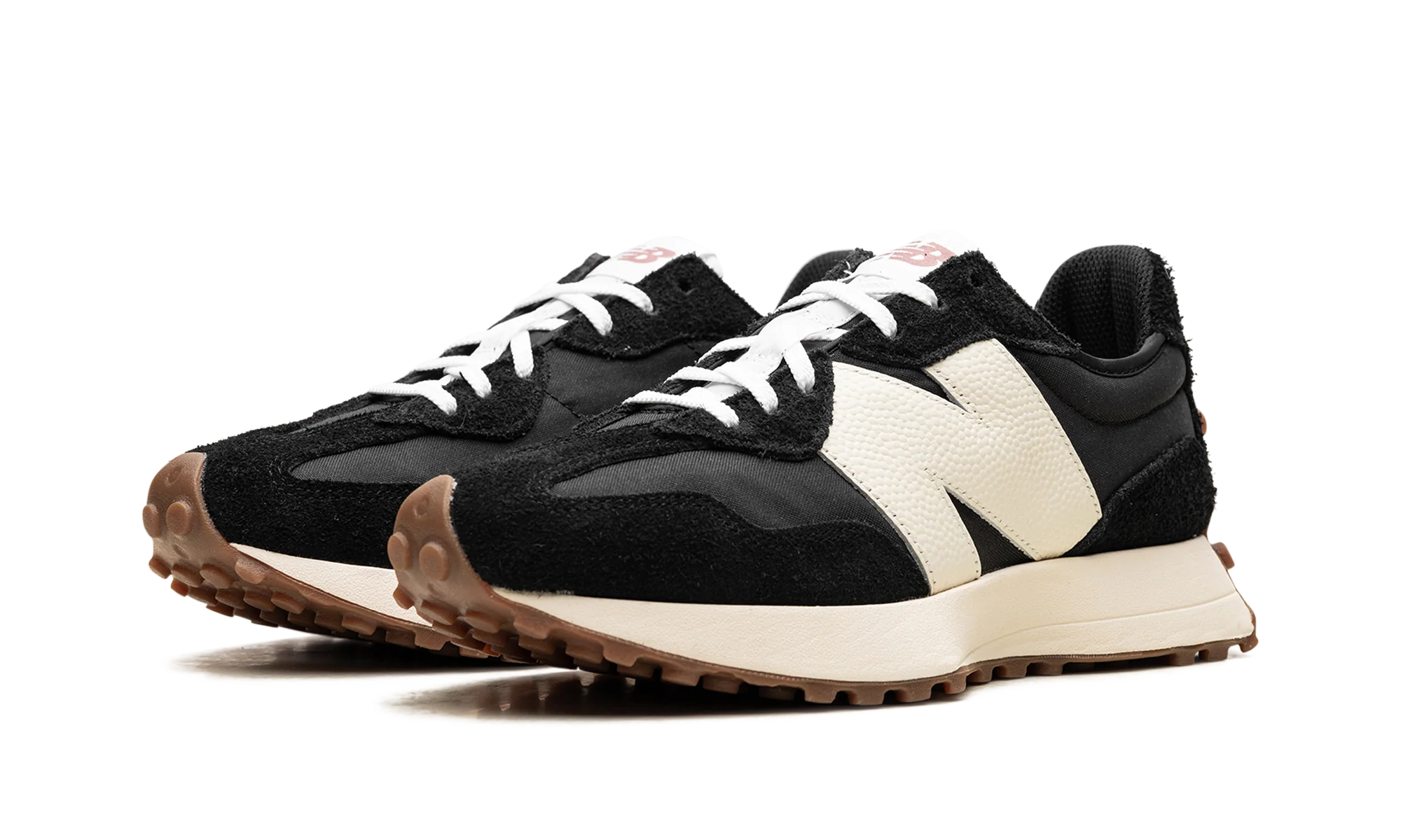 327 WMNS "Black White Gum" WS327BL