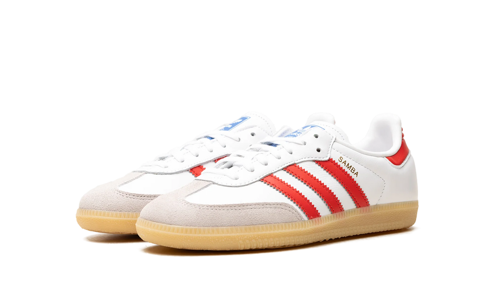 Samba OG GS "Cloud White Collegiate Red Gum" JI4463