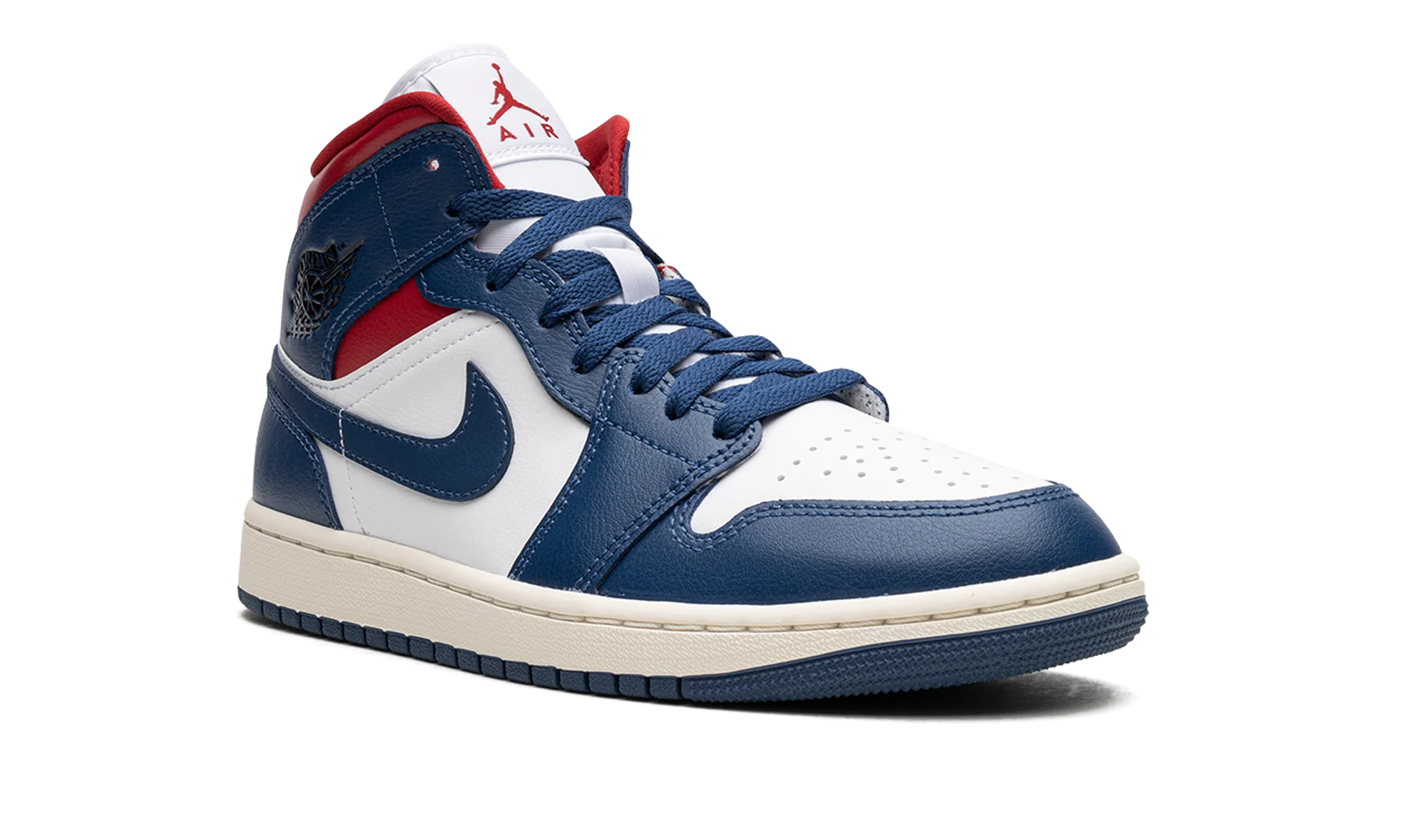 AIR JORDAN 1 MID WMNS "Blue / Red" BQ6472 146