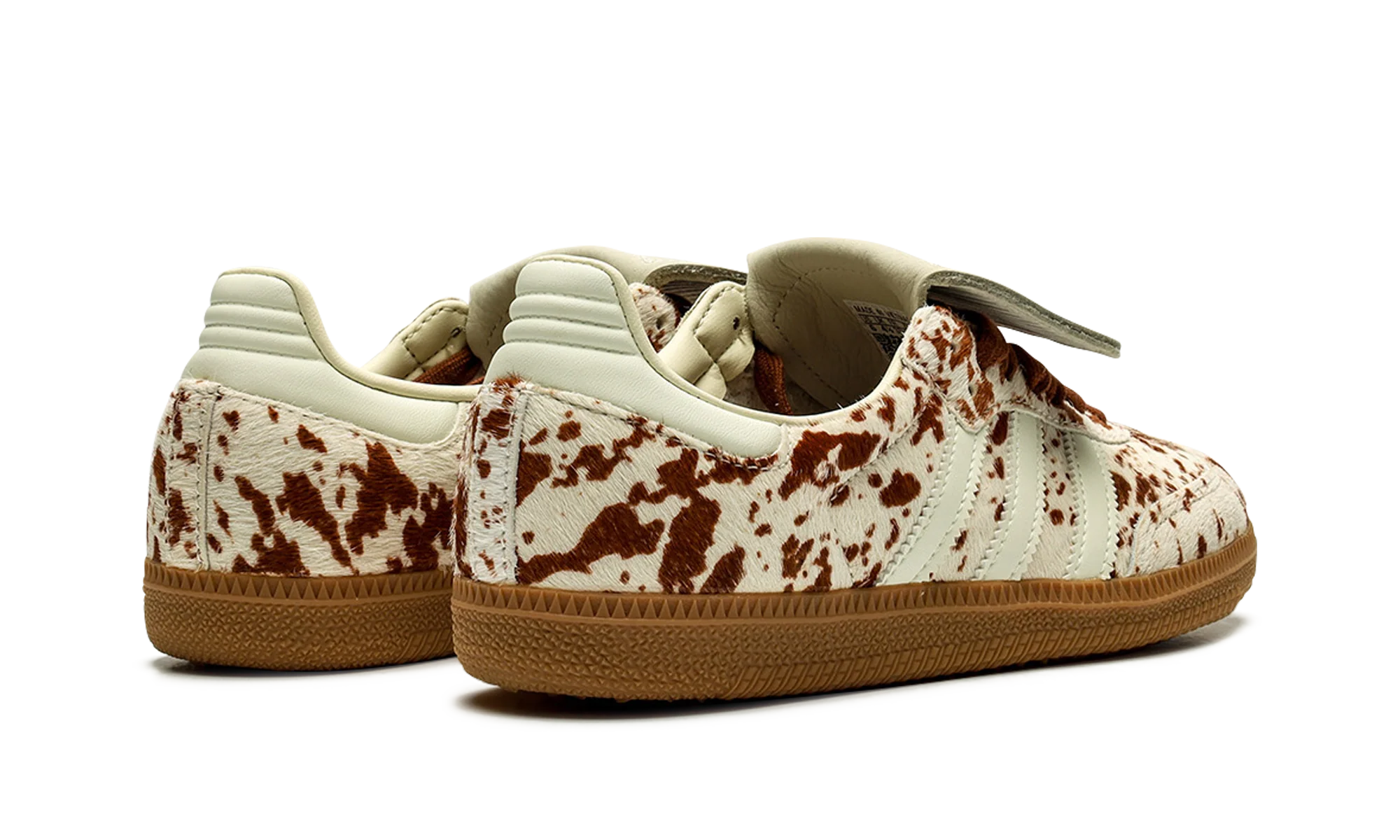 Samba LT WMNS "Cow Print Brown White" JS3931