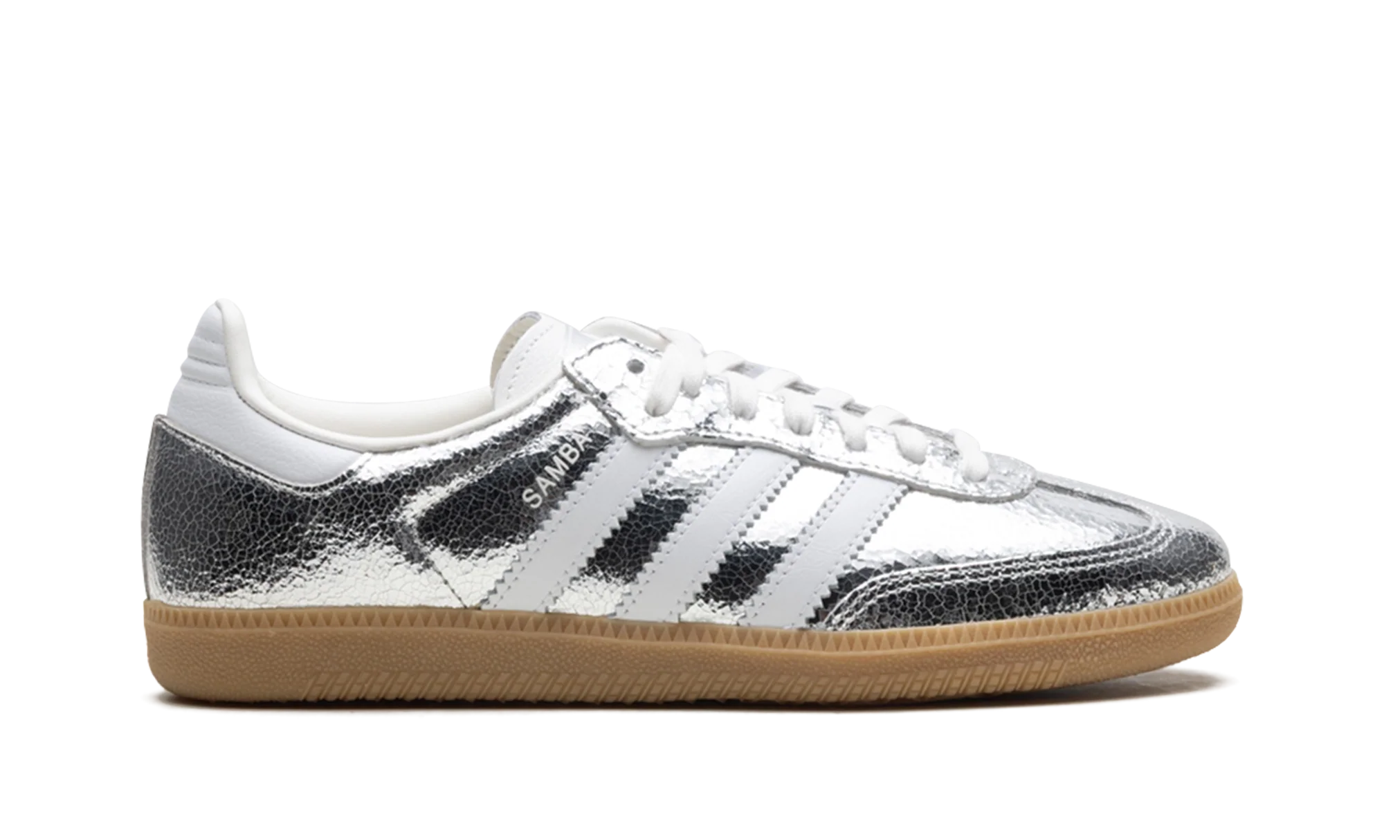 Samba OG WMNS "Silver Metallic Cracked Leather" JR0035
