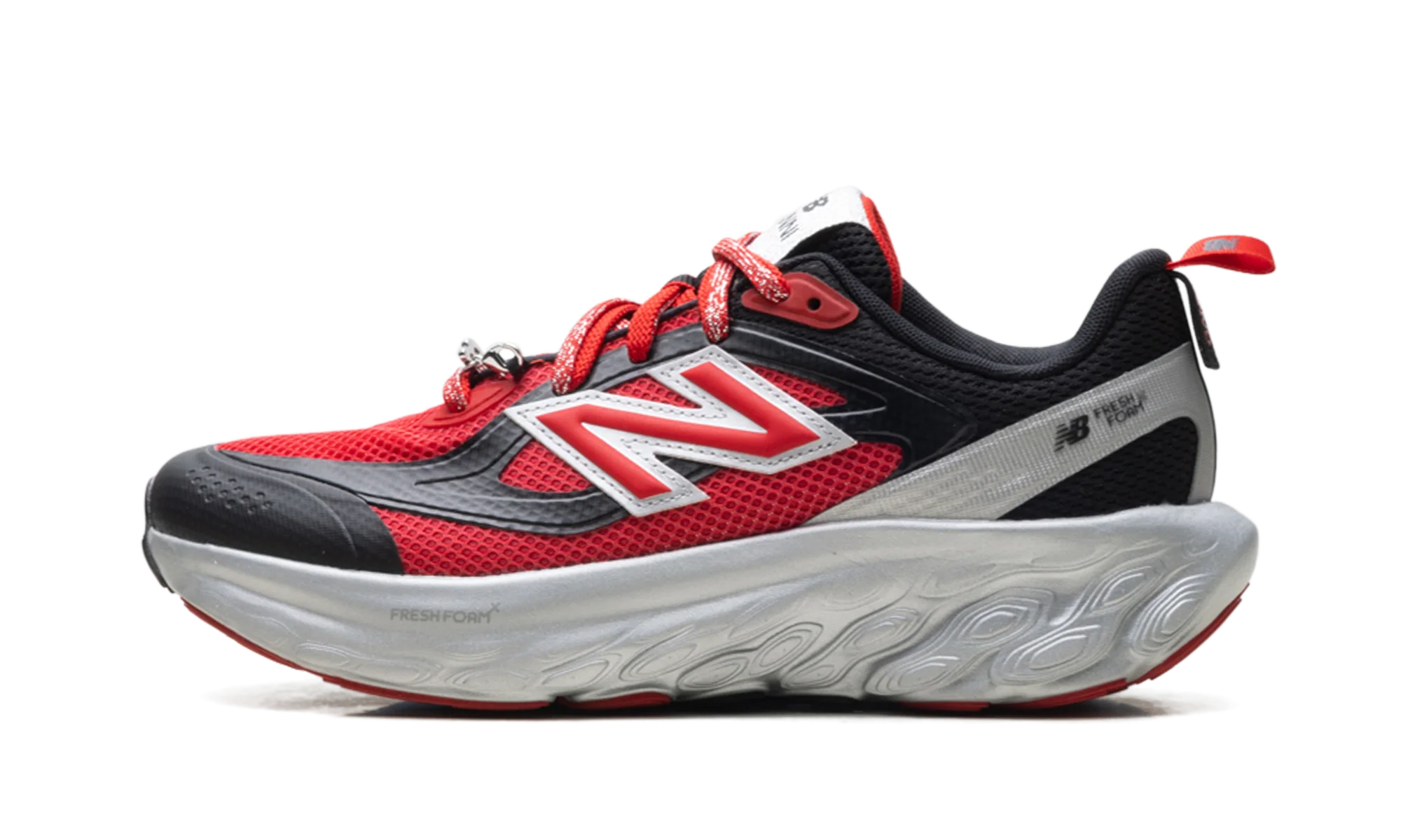 Fresh Foam Trainer "GANNI - Black Silver Metallic Red" UTRNGN