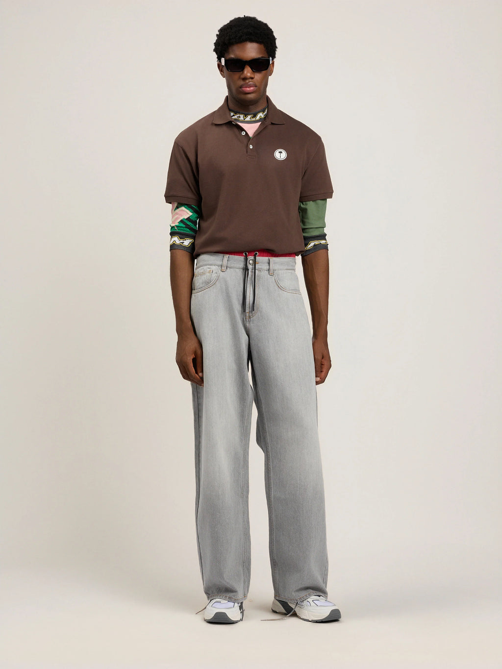 Racing Loose Long-Sleeved T-Shirt