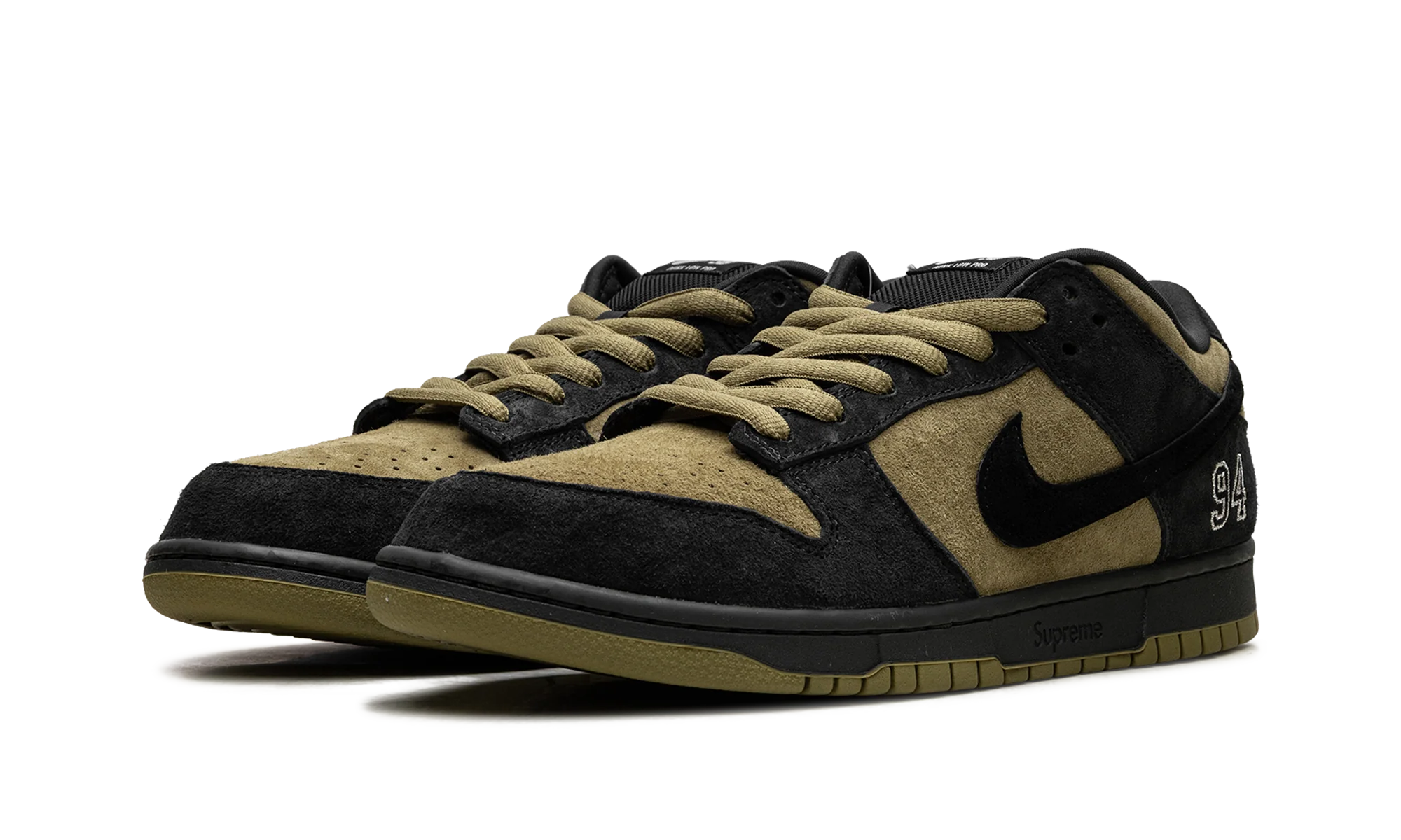 SB Dunk Low "Supreme - Camper Green" HQ8487 300