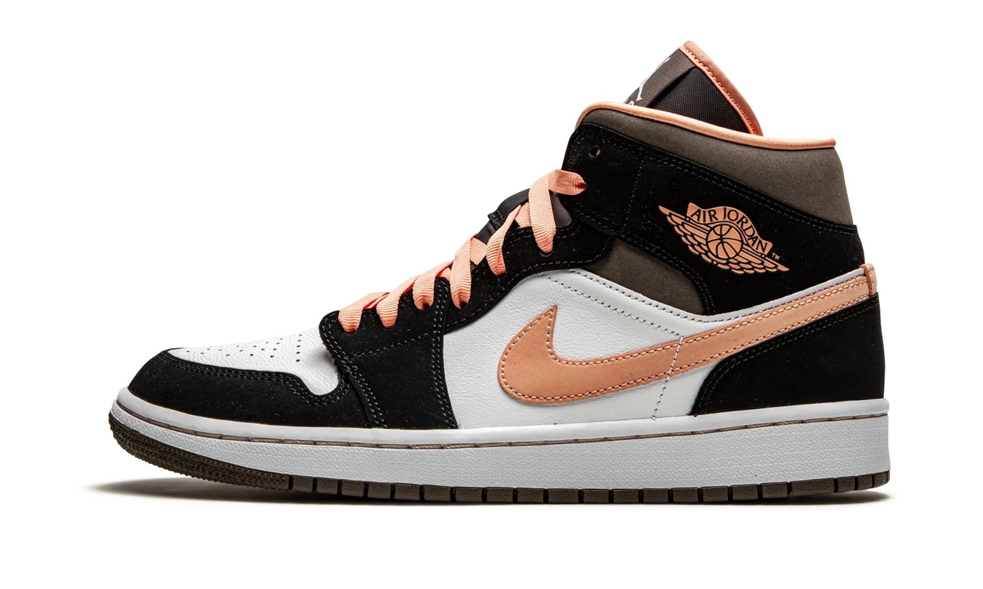 AIR JORDAN 1 MID SE WMNS "Peach Mocha" DH0210 100