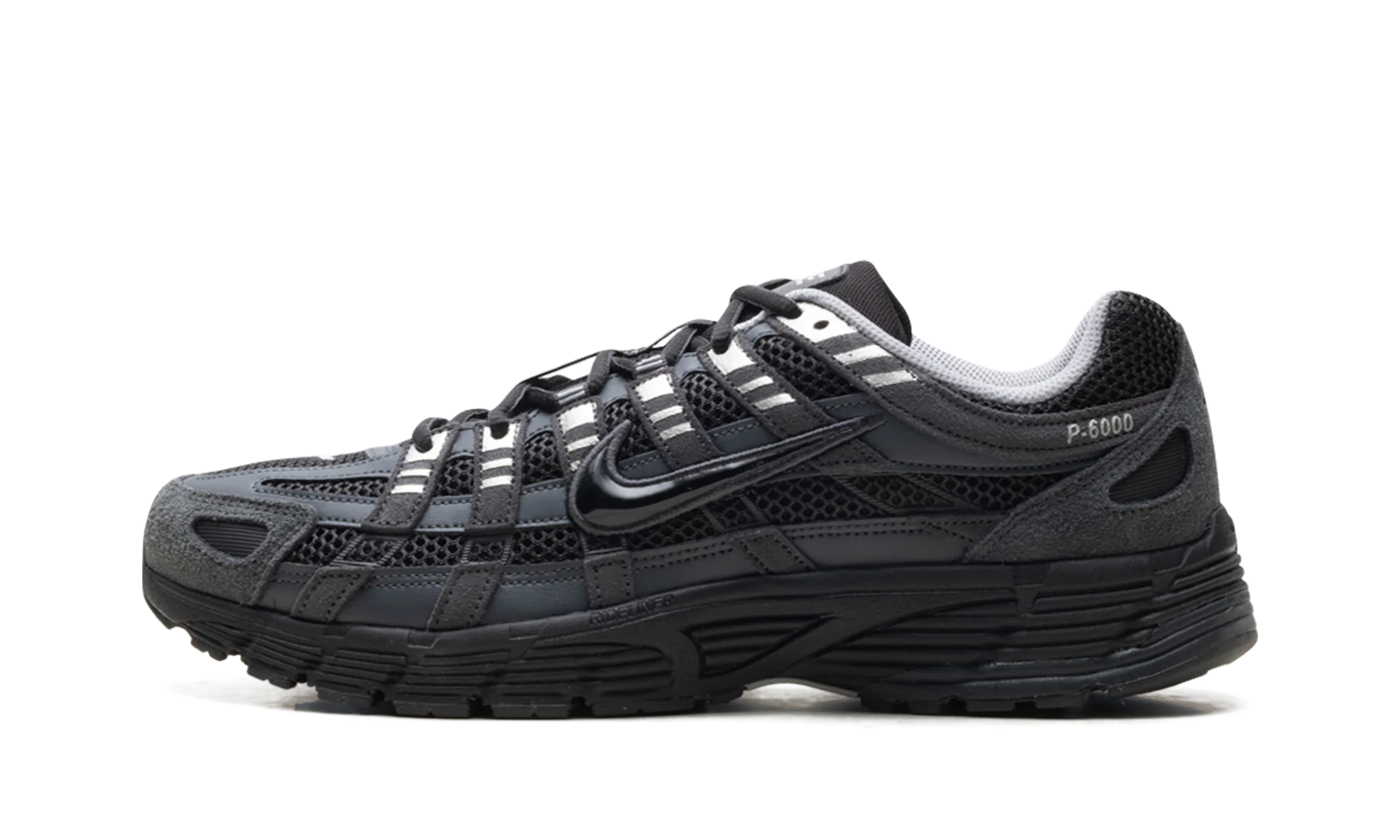 P-6000 Suede "Anthracite Metallic Silver" HF0015 002