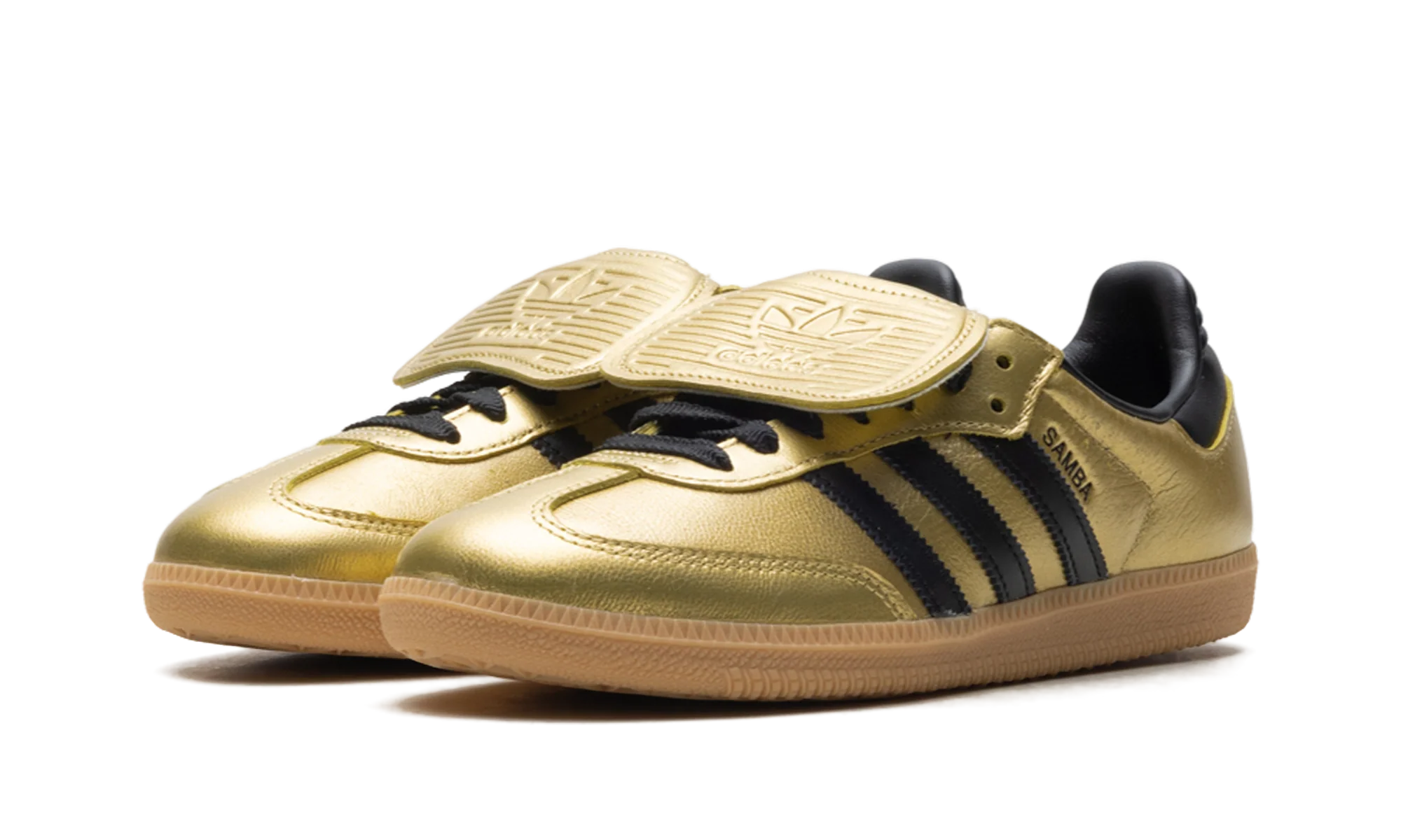 Samba LT WMNS "Gold Metallic Black Gum" JH5708