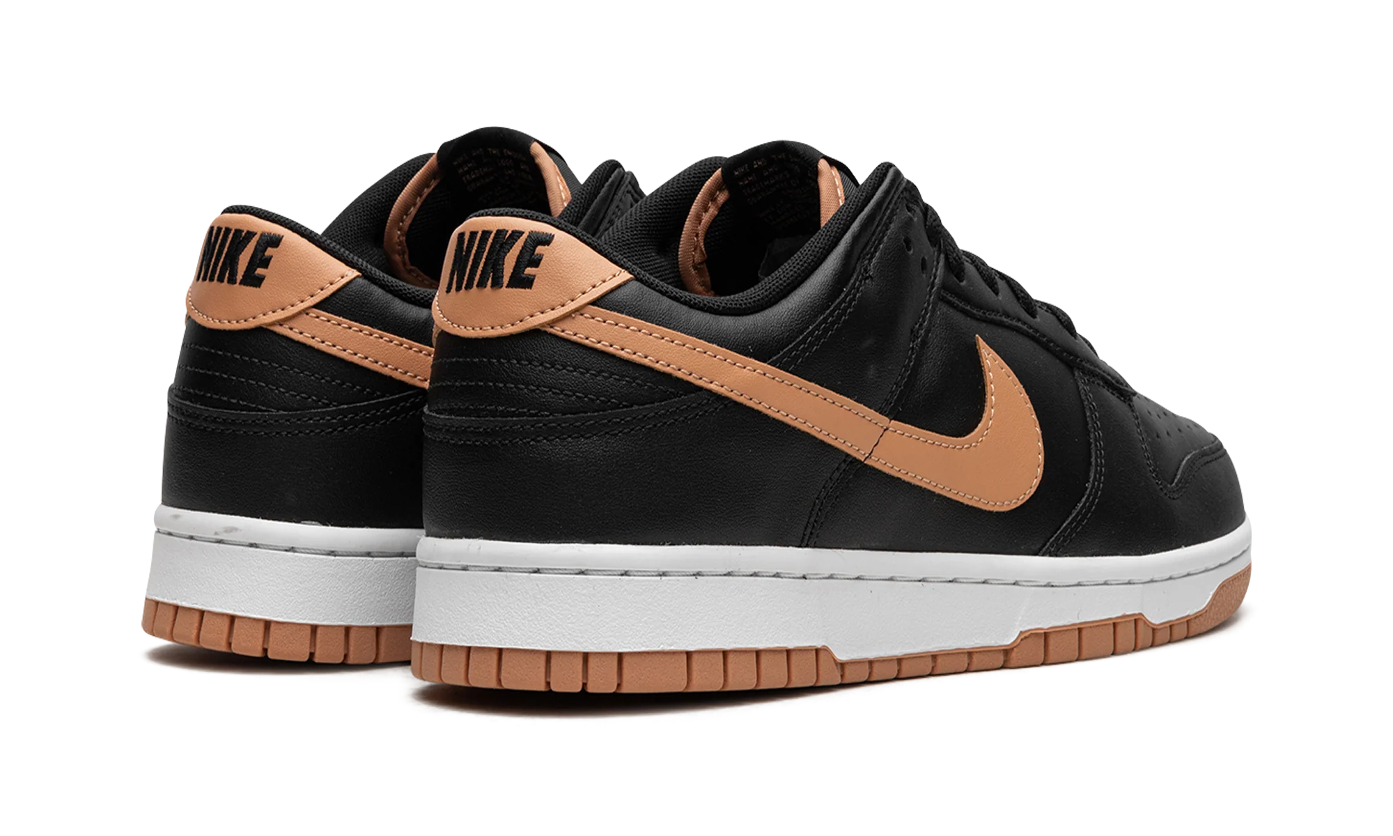 Dunk Low "Black / Amber Brown" DV0831 004