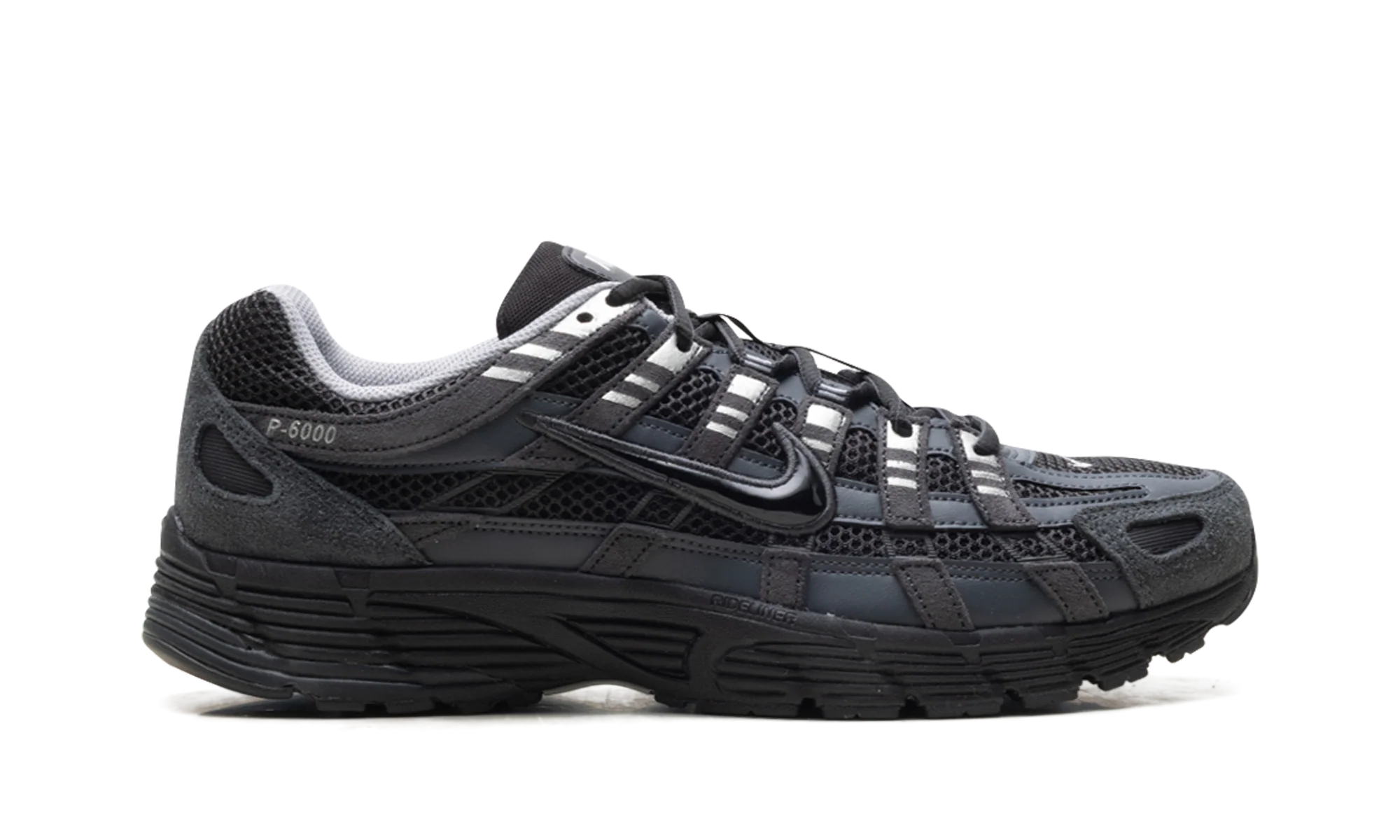 P-6000 Suede "Anthracite Metallic Silver" HF0015 002