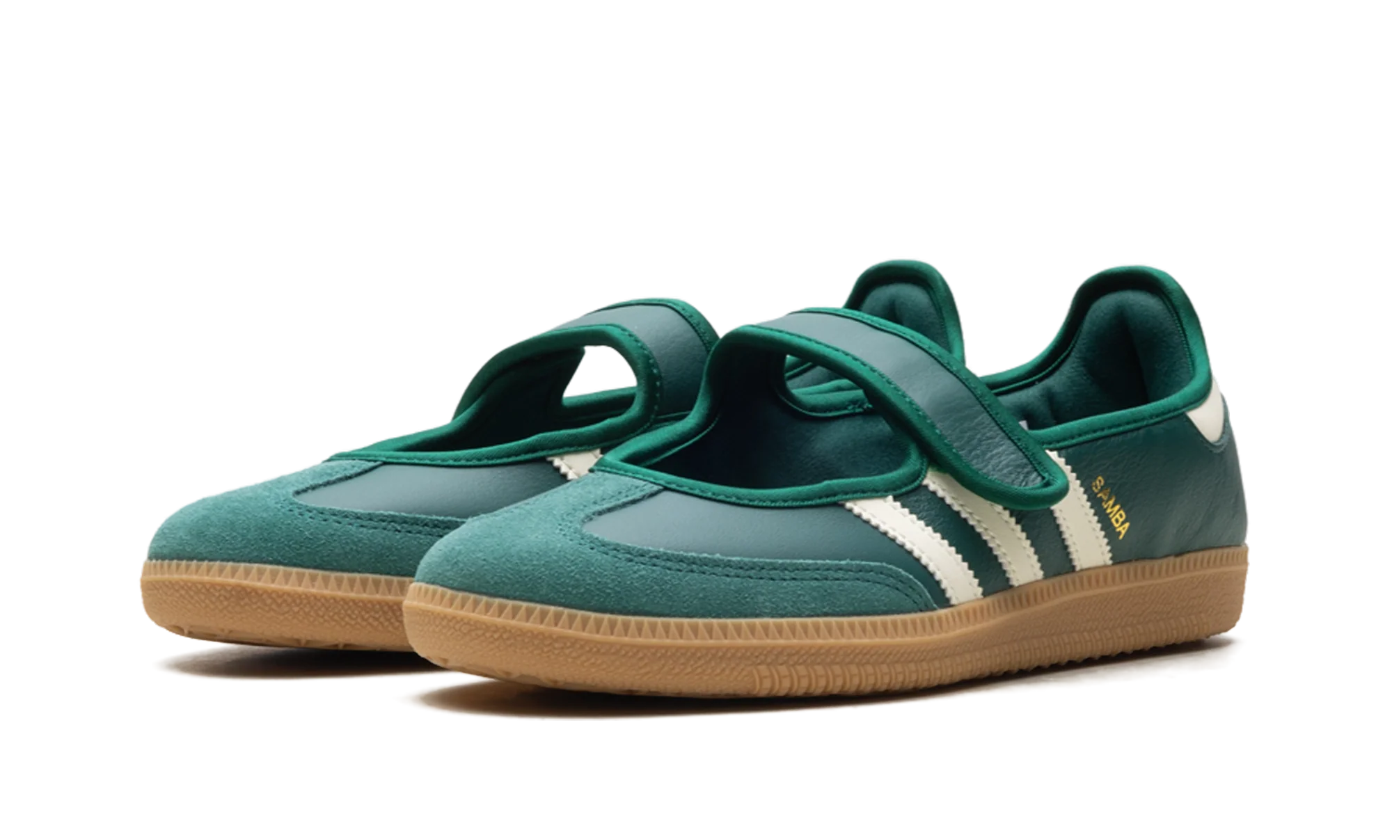 Samba Jane WMNS "Green White Gum" JR7340