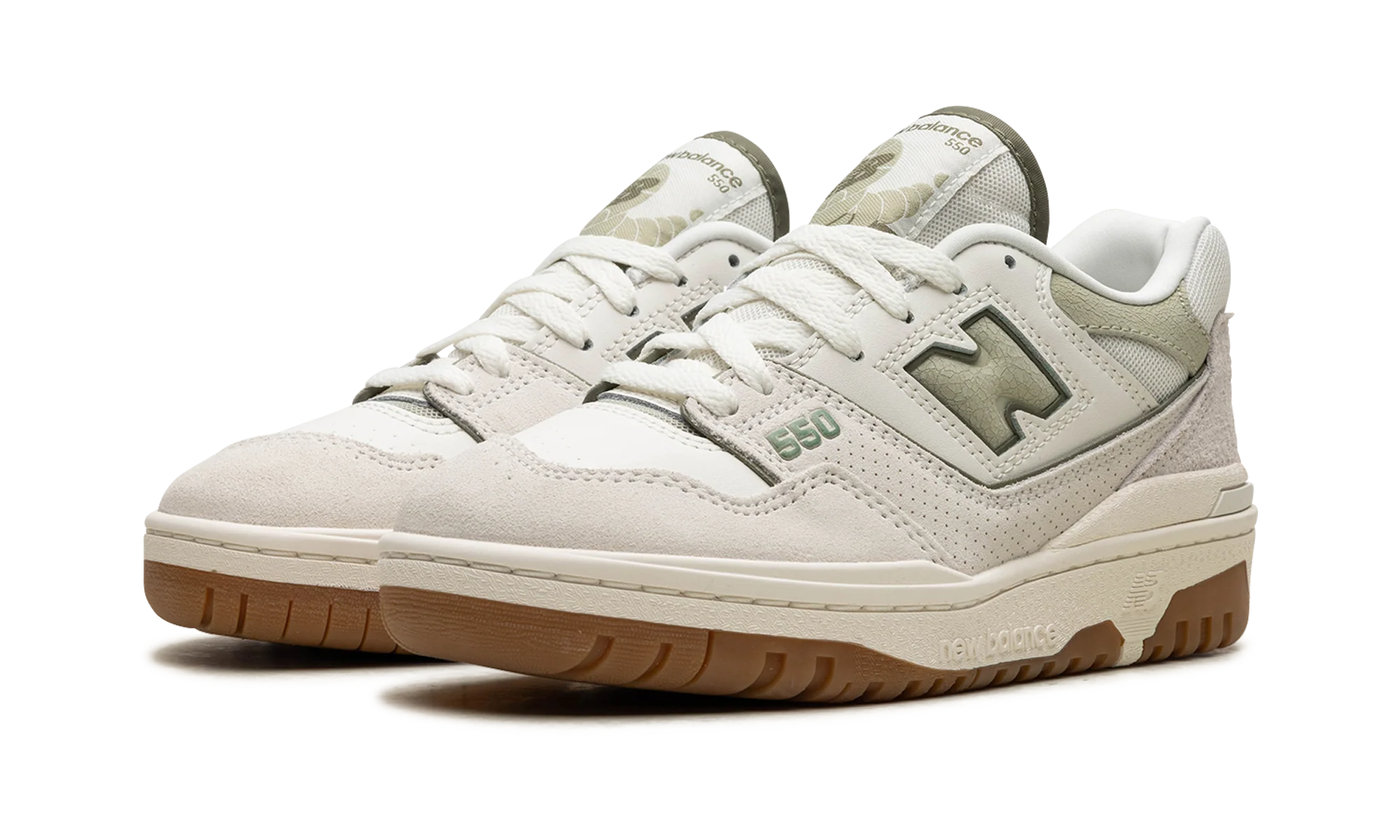 550 Wmns "White Grey" BBW550FO