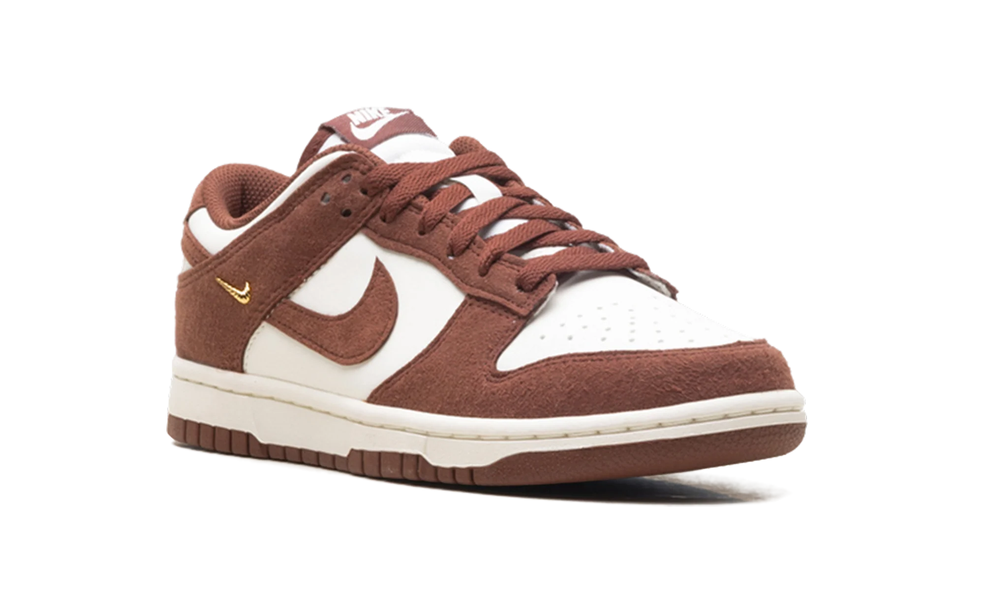 Dunk Low WMNS "Red Sepia Gold Mini Swoosh" IB4417 104