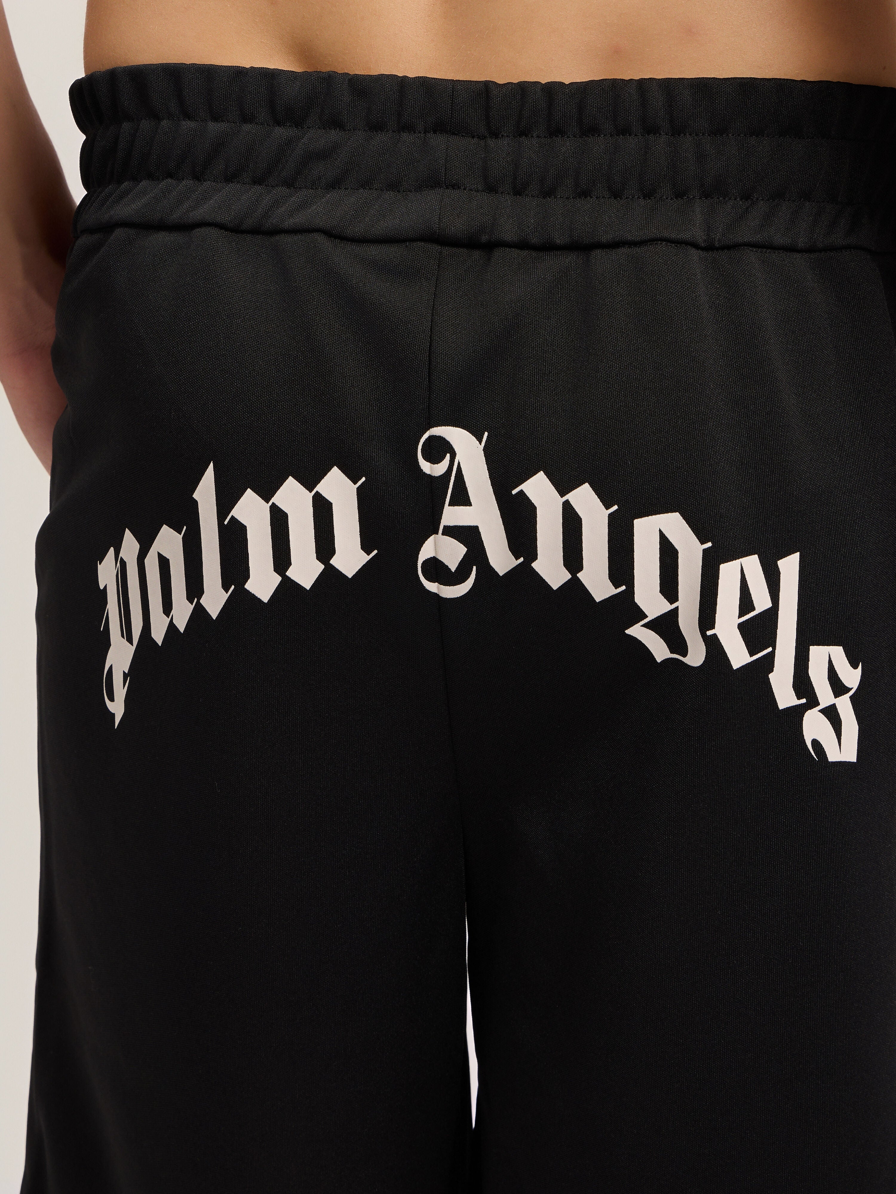 Back Curved Logo Track Shorts
