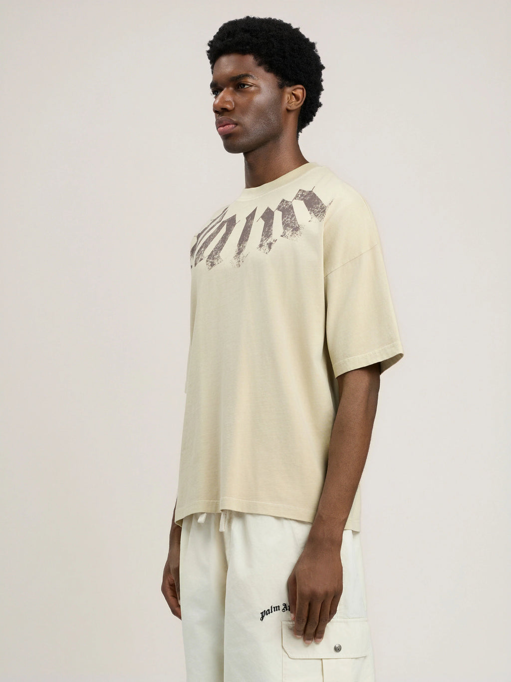 Big Neck Logo Loose T-Shirt