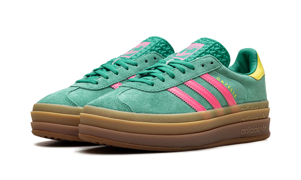 Gazelle Bold WMNS "Court Green Lucid Pink" JH9668
