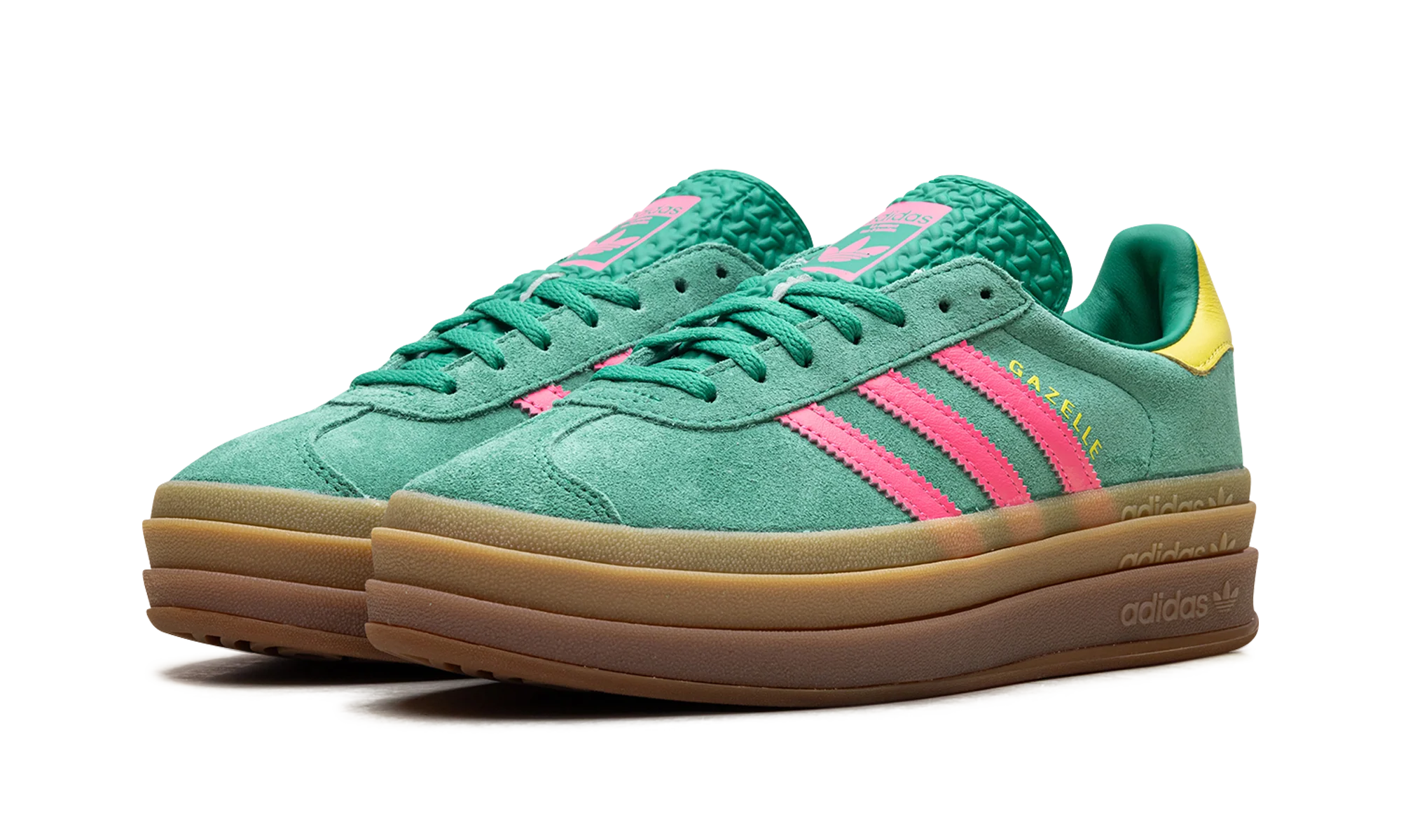 Gazelle Bold WMNS "Court Green Lucid Pink" JH9668
