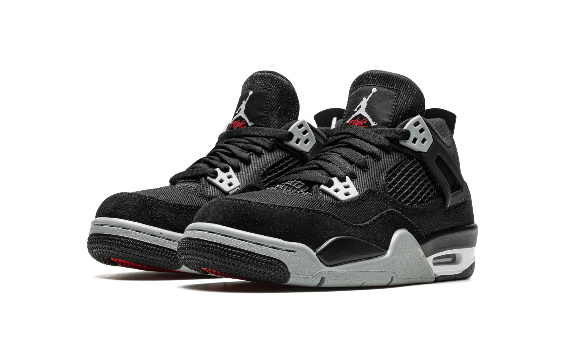 Air Jordan 4 GS "Black Canvas" DV0553 006