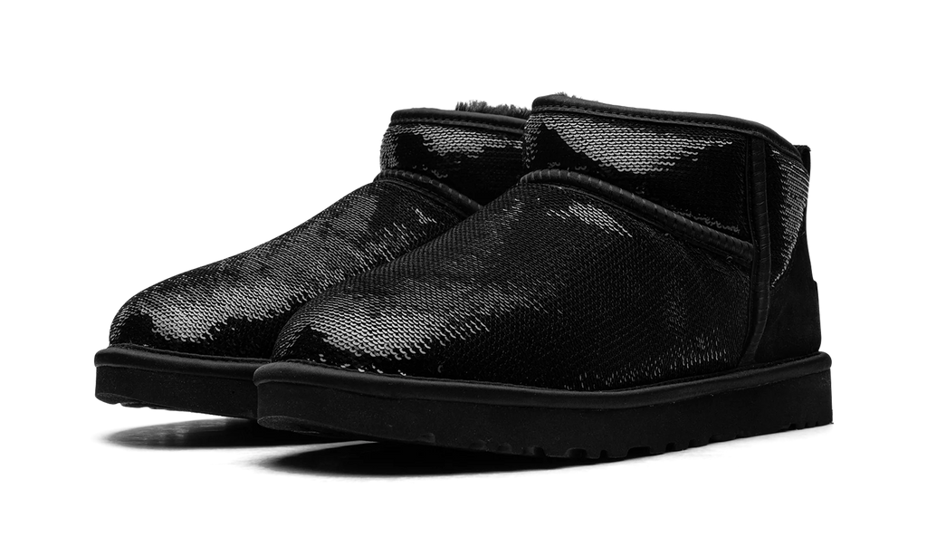 Classic Ultra Mini Boot WMNS "Mirror Ball Black" 1151616 BLK
